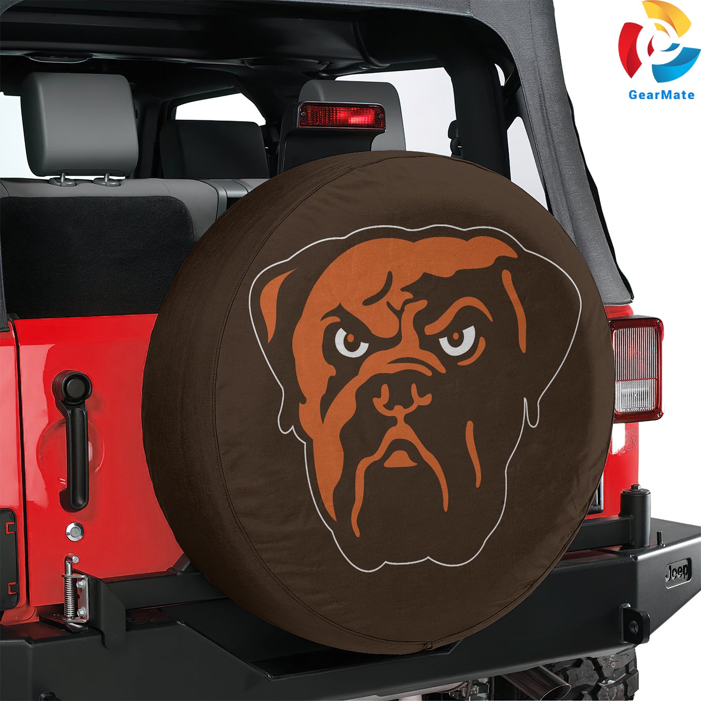 Cleveland Browns NFL Fantasy Spare Tire Cover – Premium Waterproof UV-Resistant Protector