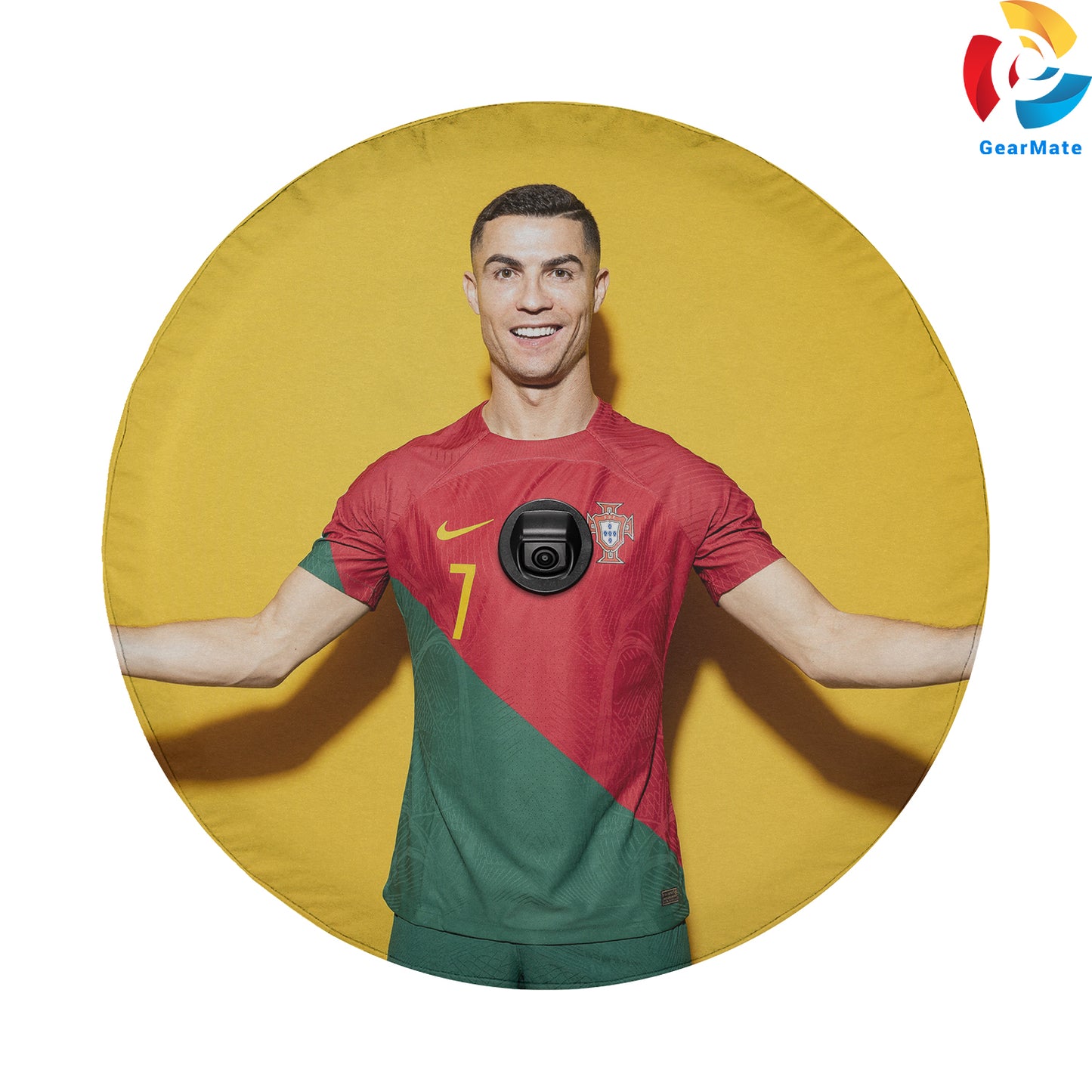 Cristiano Ronaldo CR7 Spare Tire Cover – Premium Waterproof UV Resistant Protector