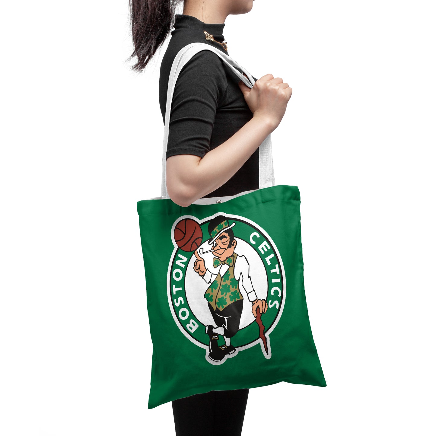 NBA Boston Celtics Playoffs Polyester Canvas Tote Bag - Durable and Stylish