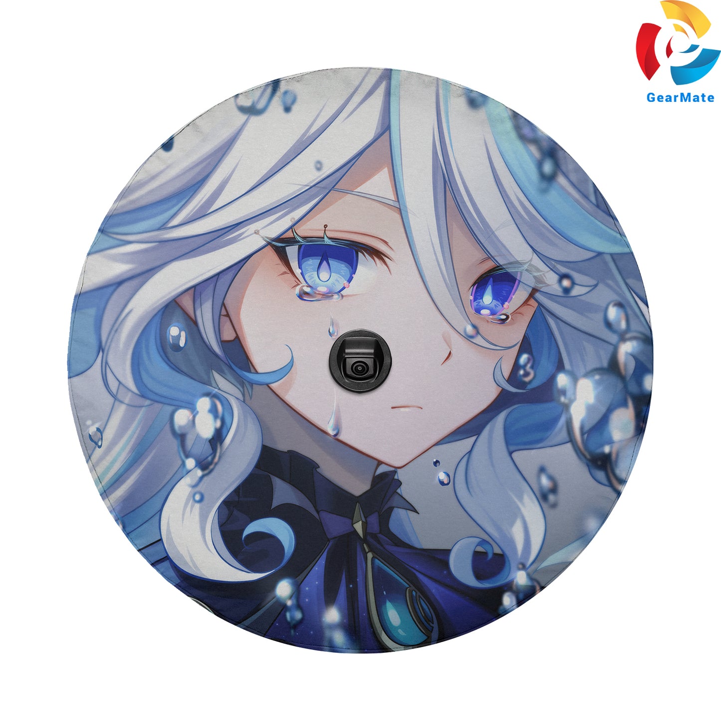 Genshin Impact Furina Spare Tire Cover – Premium Waterproof UV Resistant Protector