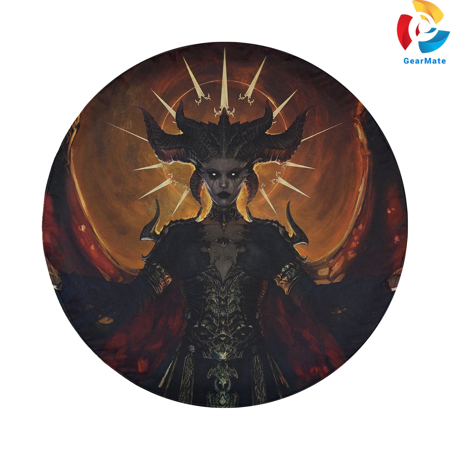 Diablo 4 Video Games Spare Tire Cover – Premium Waterproof UV Resistant Protector