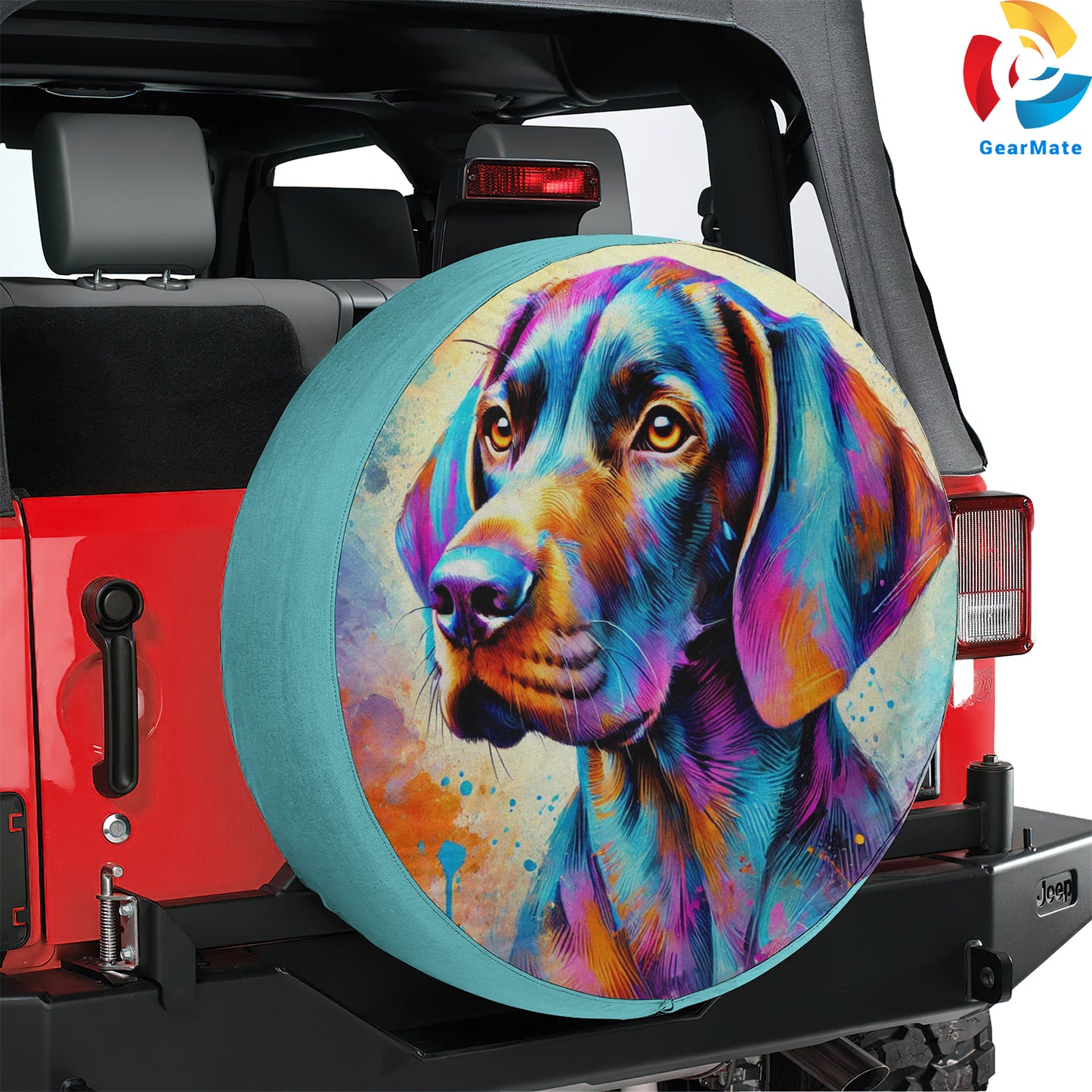 German Shorthaired Pointer Spare Tire Cover – Premium Waterproof UV Resistant Protector