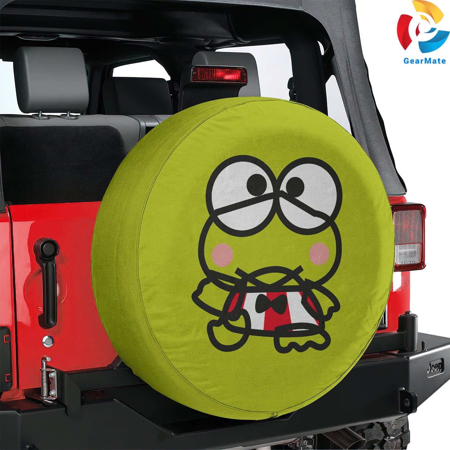 Keroppi Spare Tire Cover – Premium Waterproof UV Resistant Protector