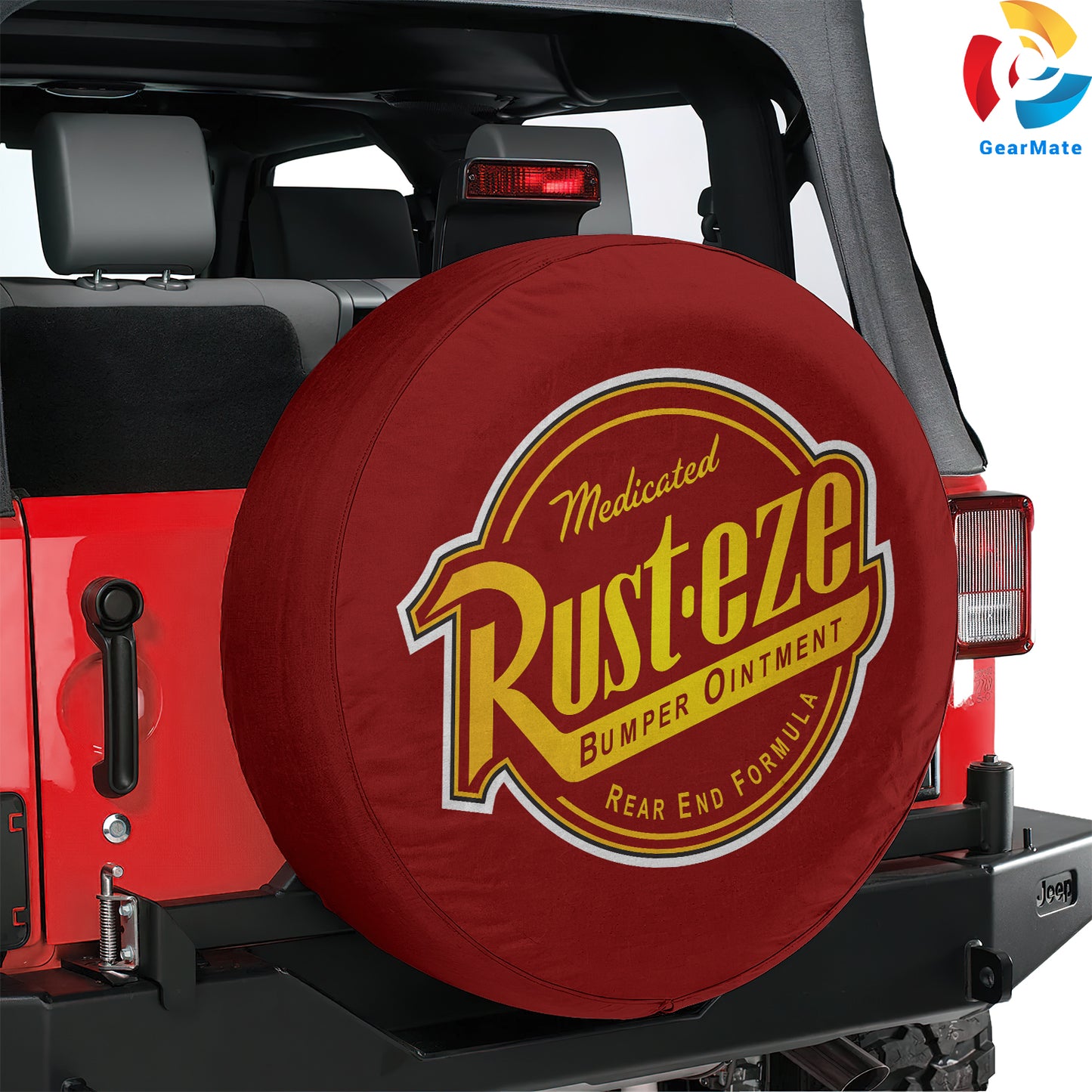 Pixar Cars Rusteze Spare Tire Cover – Premium Waterproof UV Resistant Protector