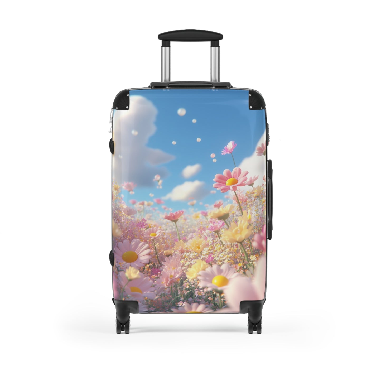 Nature Flowers Floral Sky Spring Art Carry-On Suitcase - Stylish Luggage for Travelers