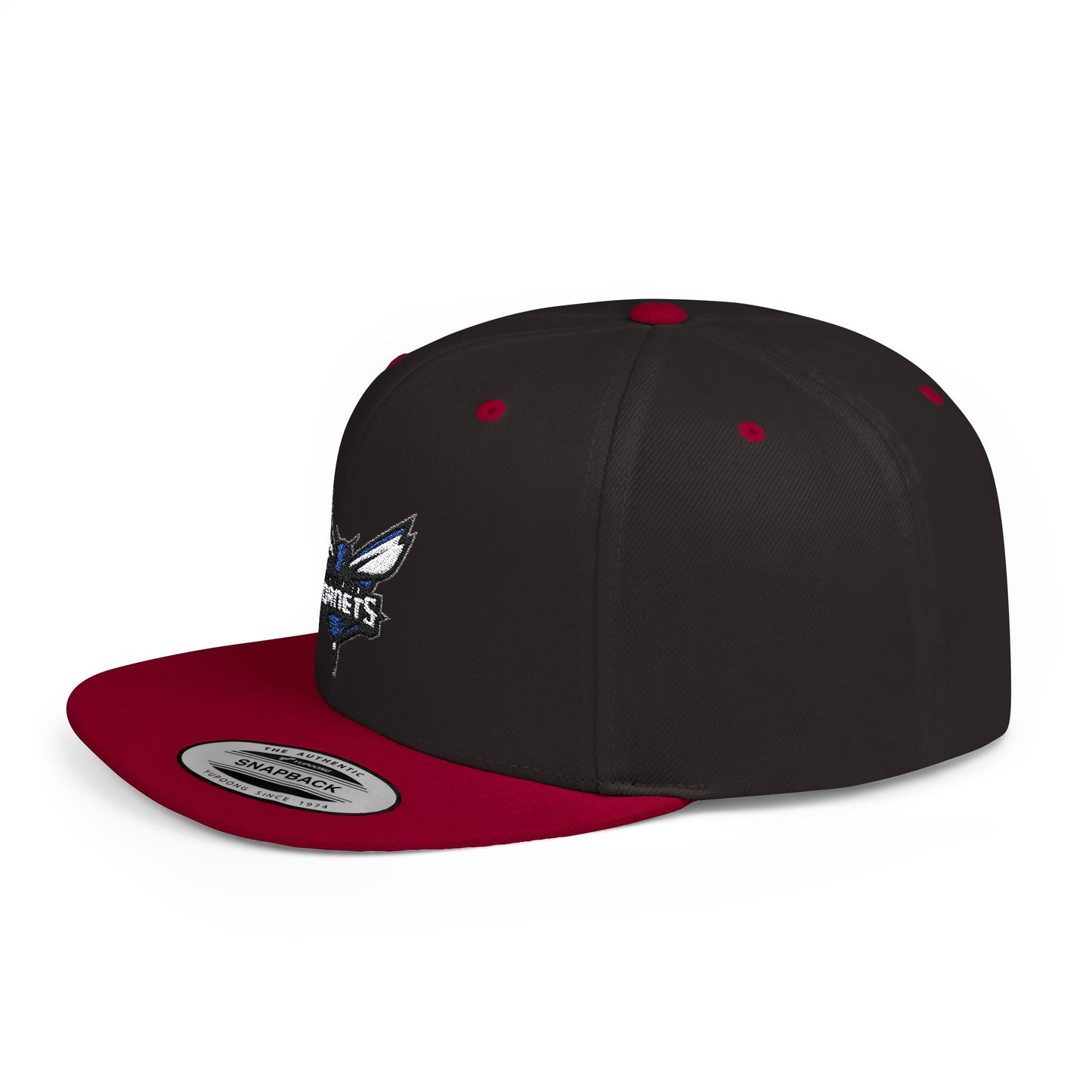 Charlotte  Hornets Flat Bill Snapback – Lightweight, Custom Fit, Premium Quality
