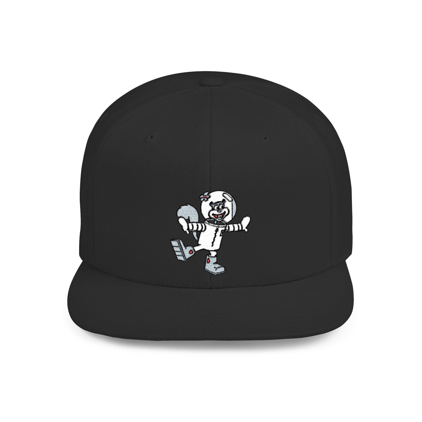 SpongeBob SquarePants Sandy Cheeks Flat Bill Snapback – Lightweight, Custom Fit, Premium Quality