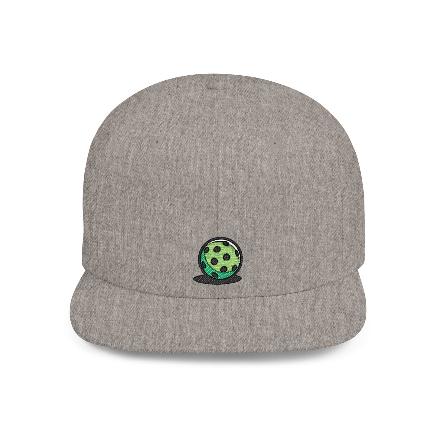 Icons Embroidered Ball Flat Bill Snapback – Lightweight, Custom Fit, Premium Quality