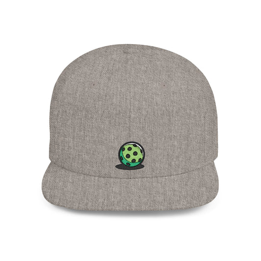 Icons Embroidered Ball Flat Bill Snapback – Lightweight, Custom Fit, Premium Quality