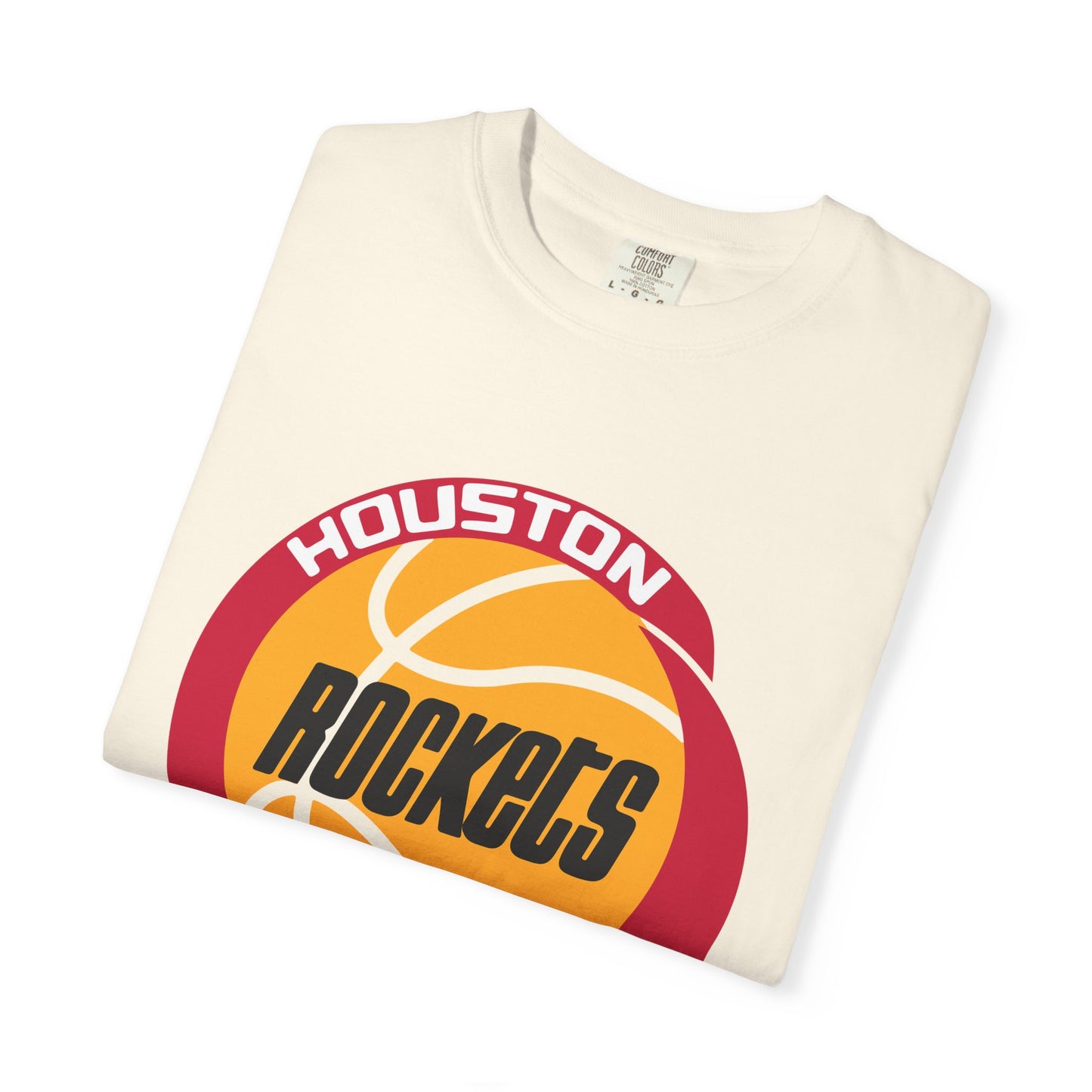 Houston Rockets Fan Garment-Dyed T-Shirt – Premium Cotton Tee for Customization