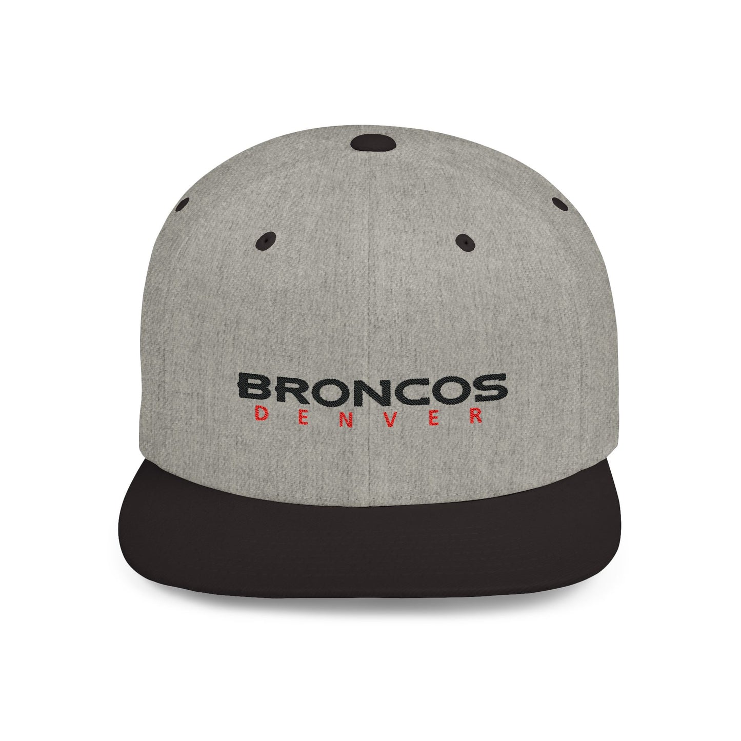 Denver Broncos Flat Bill Snapback – Lightweight, Custom Fit, Premium Quality