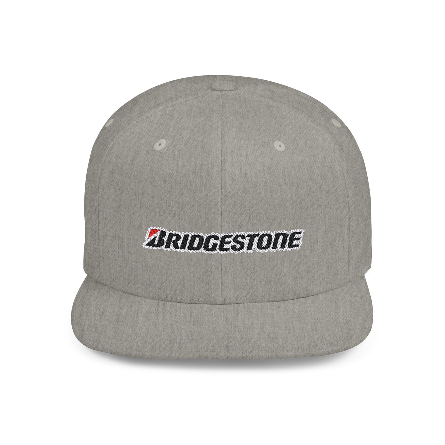Bridgestone Flat Bill Snapback – Lightweight, Custom Fit, Premium Quality