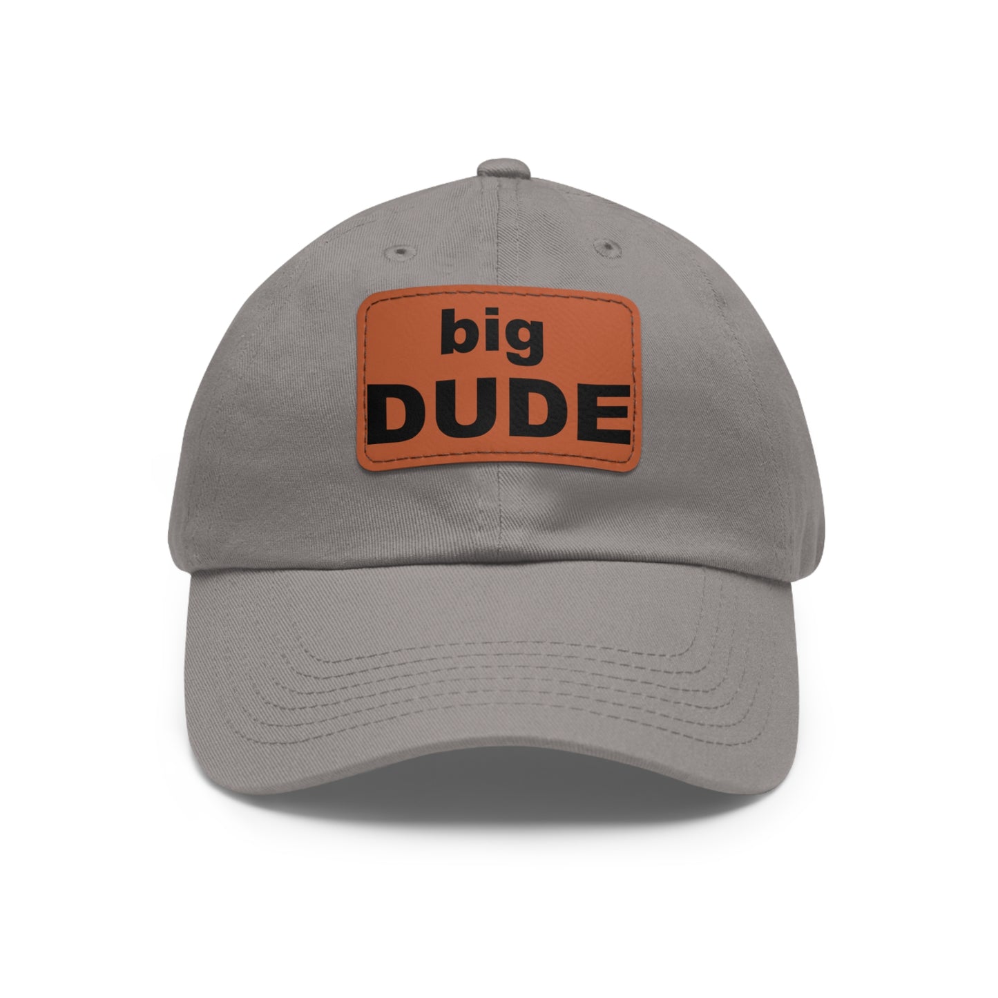 Dad Leather Patch Hat Big Dude – Timeless Style, Perfect Fit
