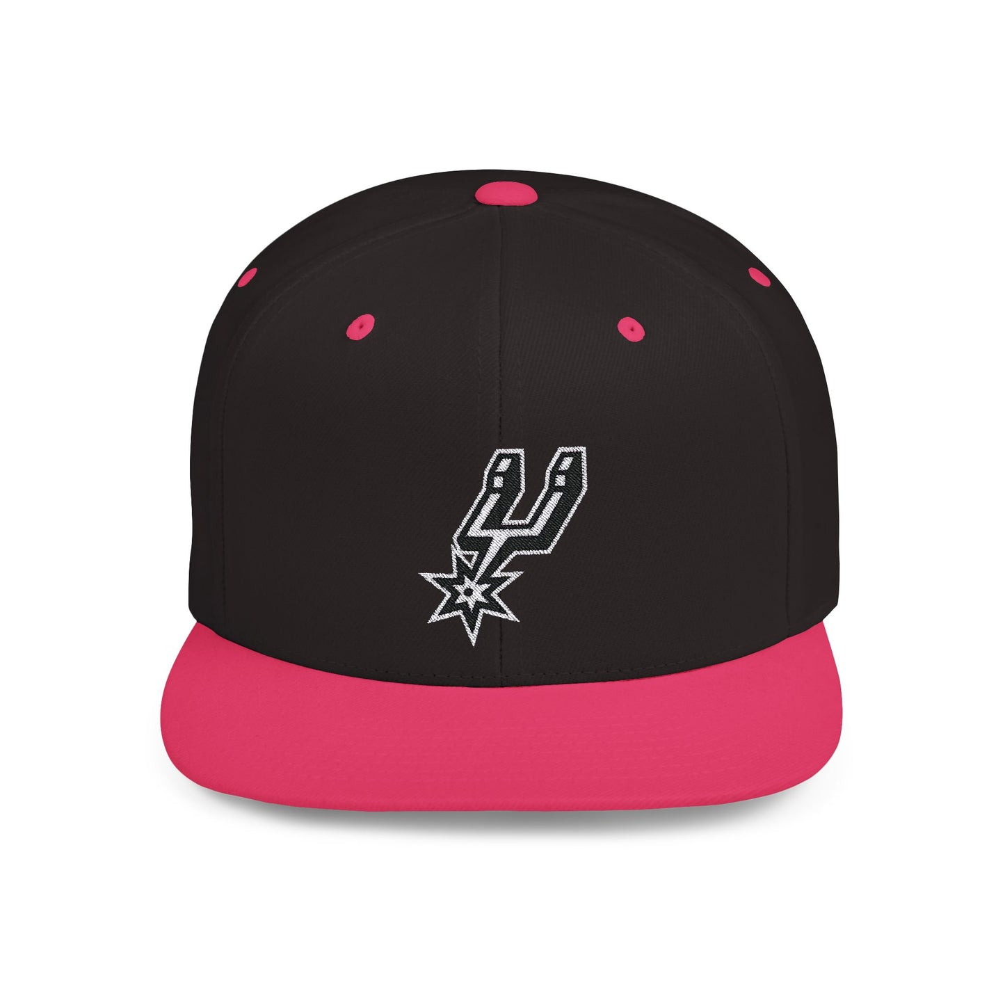 San Antonio Spurs Flat Bill Snapback – Lightweight, Custom Fit, Premium Quality