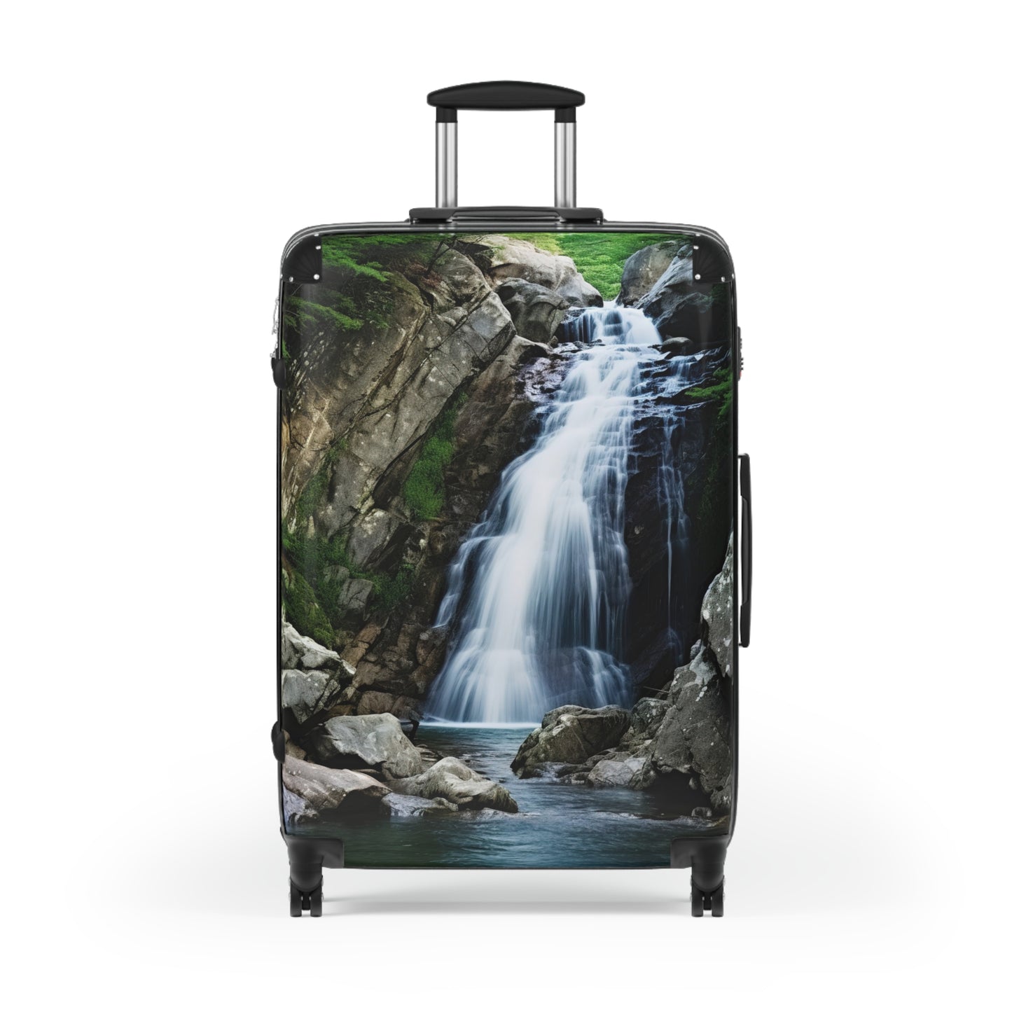 Nature Landscape Waterfalls Art Carry-On Suitcase - Stylish Luggage for Travelers
