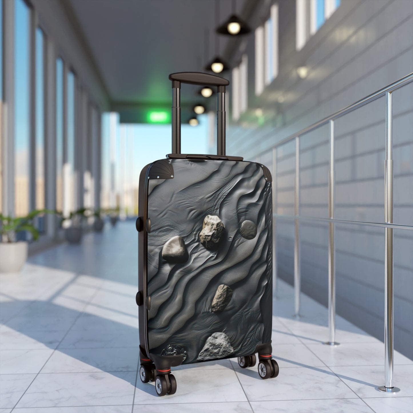 Nature Smooth Art Carry-On Suitcase - Stylish Luggage for Travelers