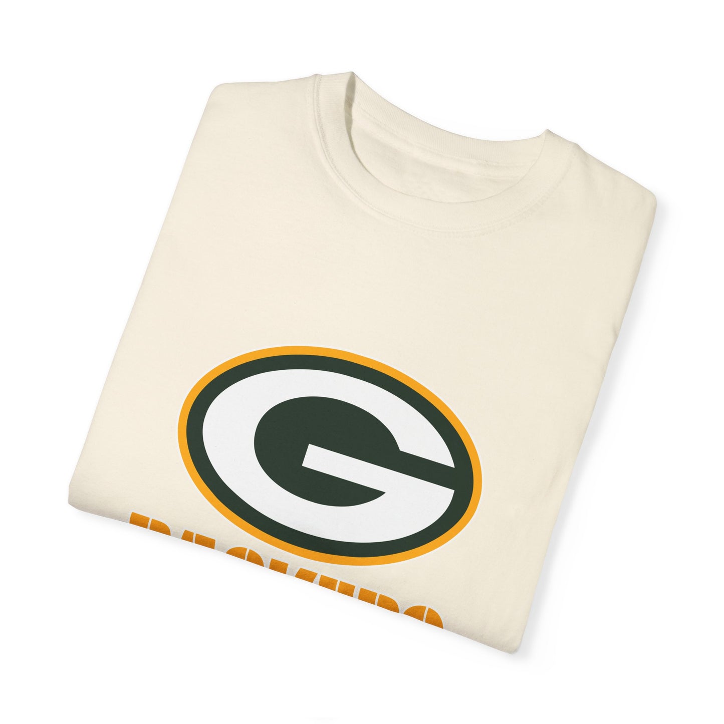 Green Bay Packers Merchandise Garment-Dyed T-Shirt – Premium Cotton Tee for Customization