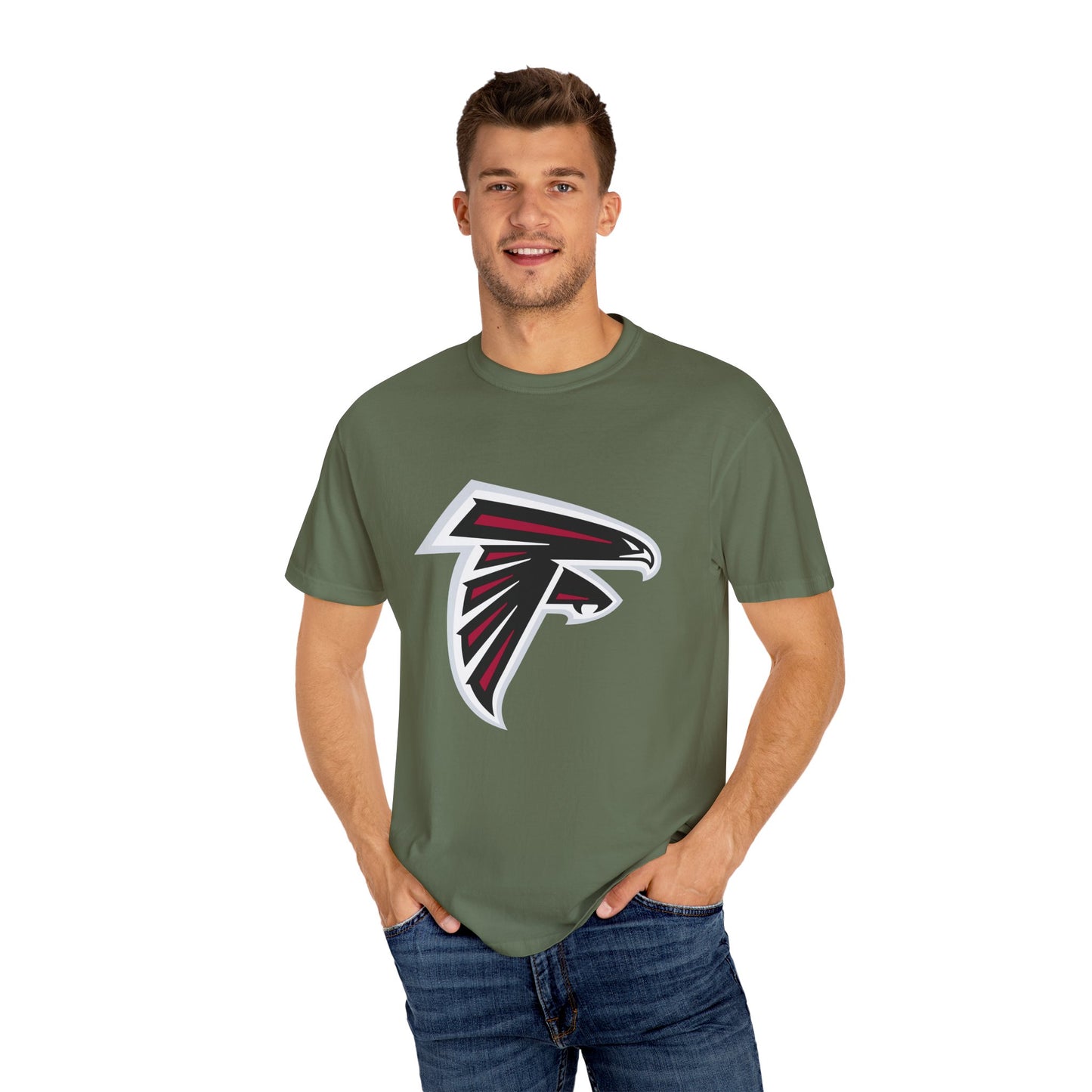 Atlanta Falcons Fan Gifts Garment-Dyed T-Shirt – Premium Cotton Tee for Customization