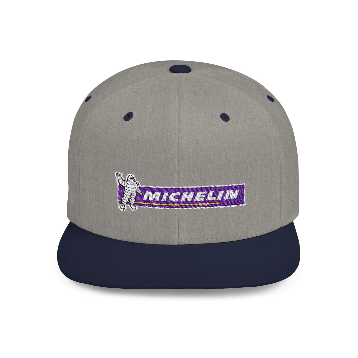 Michelin Flat Bill Snapback – Lightweight, Custom Fit, Premium Quality