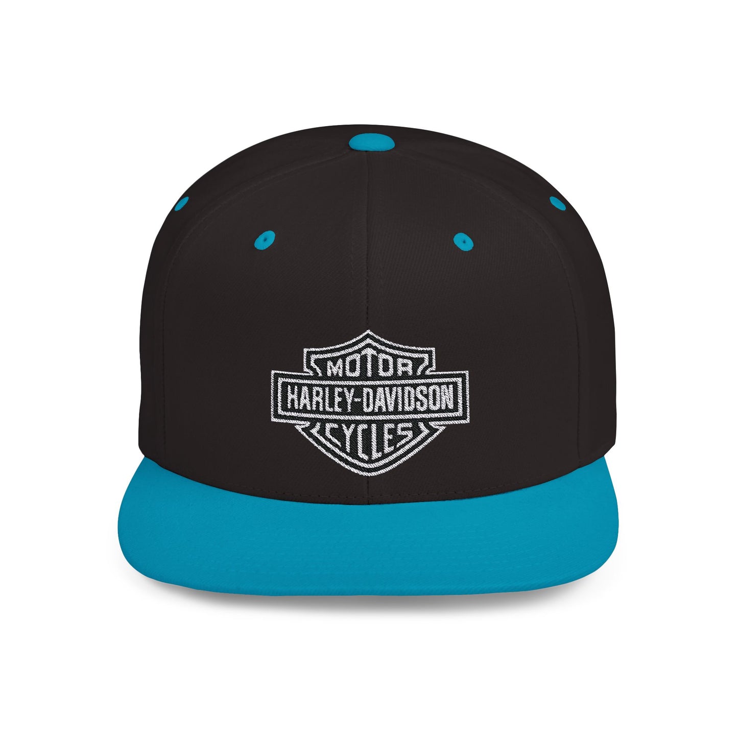 Harley Davidson Motorcycle Flat Bill Snapback – Lightweight, Custom Fit, Premium Quality
