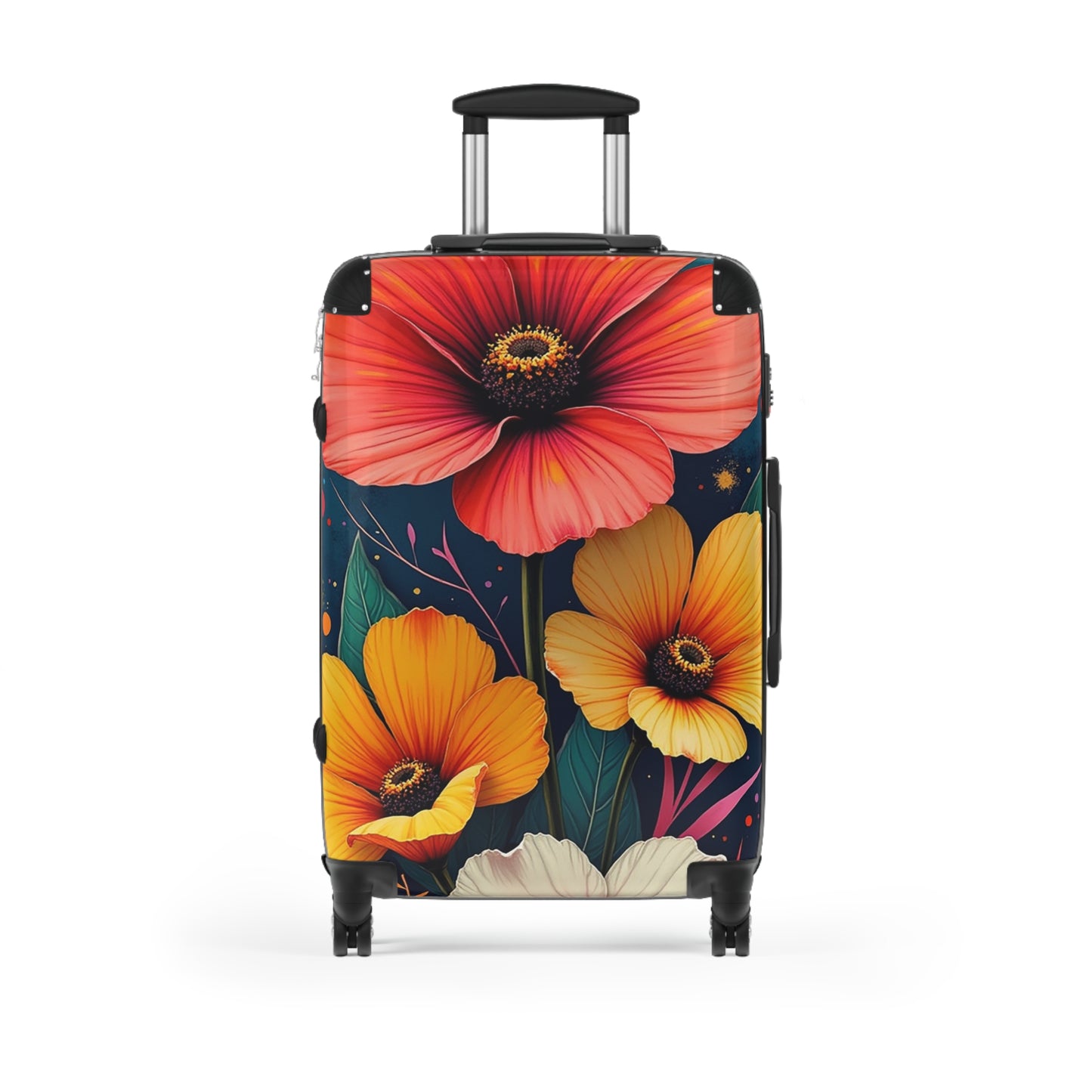 Nature Flowers Floral Season Art Carry-On Suitcase - Stylish Luggage for Travelers