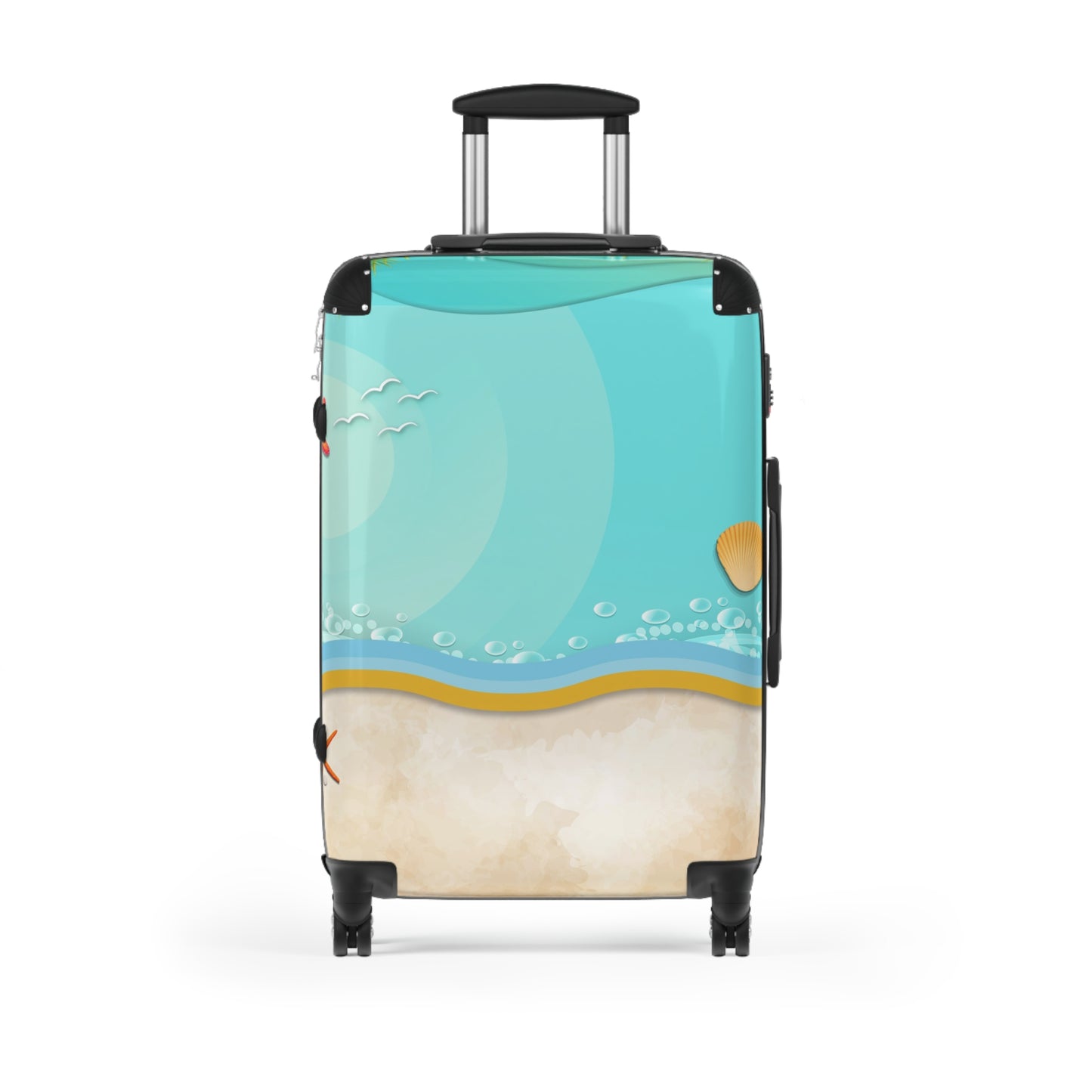 Nature Summer Simple Art Carry-On Suitcase - Stylish Luggage for Travelers