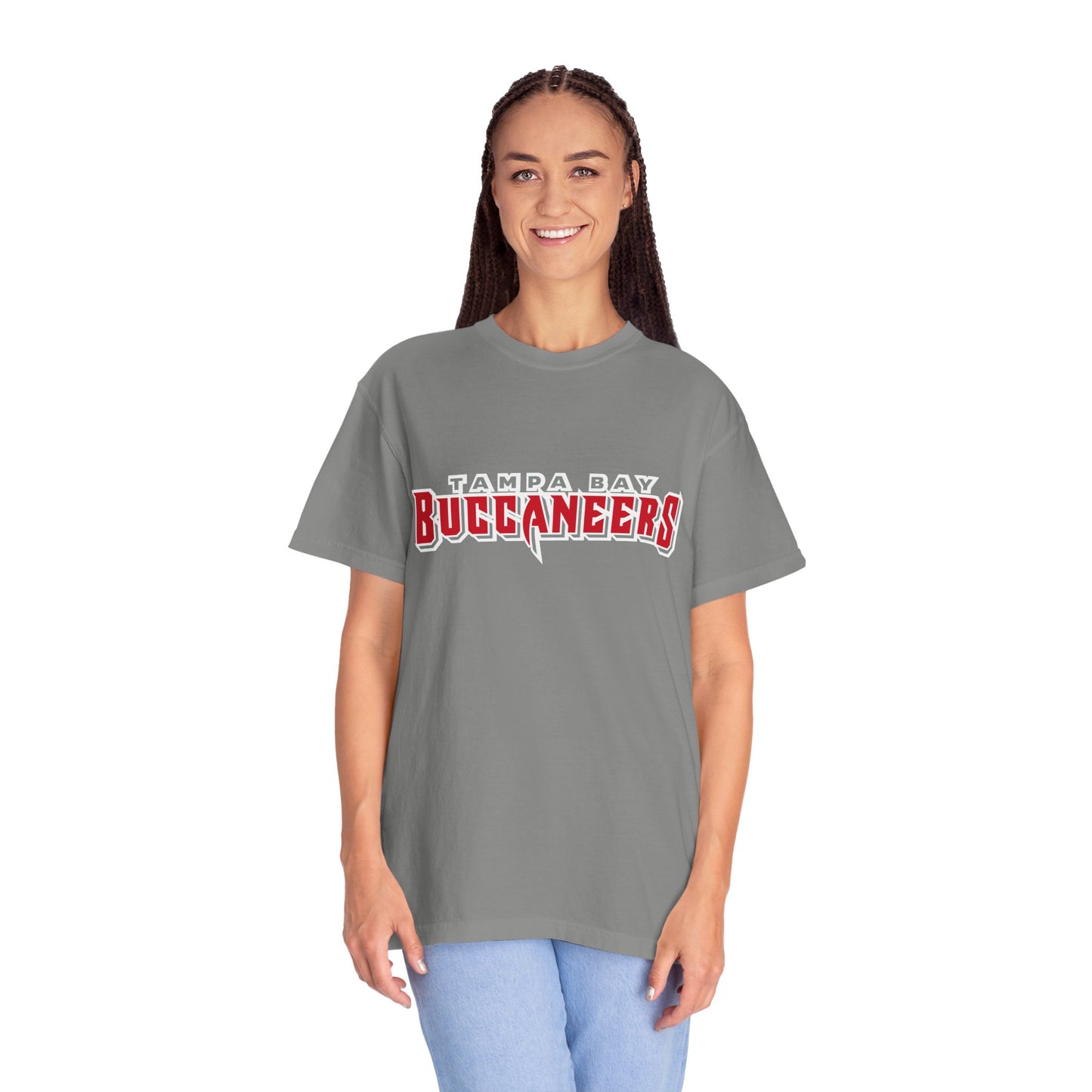 Tampa Bay Buccaneers Gear Garment-Dyed T-Shirt – Premium Cotton Tee for Customization