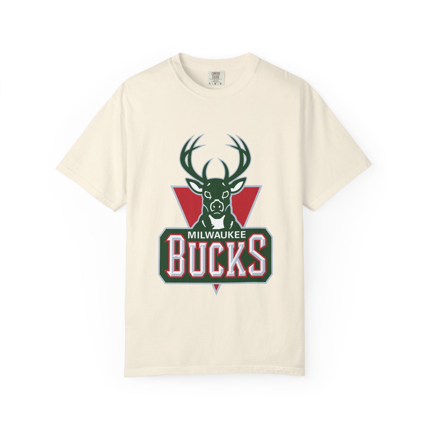 Milwaukee Bucks Strong Garment-Dyed T-Shirt – Premium Cotton Tee for Customization