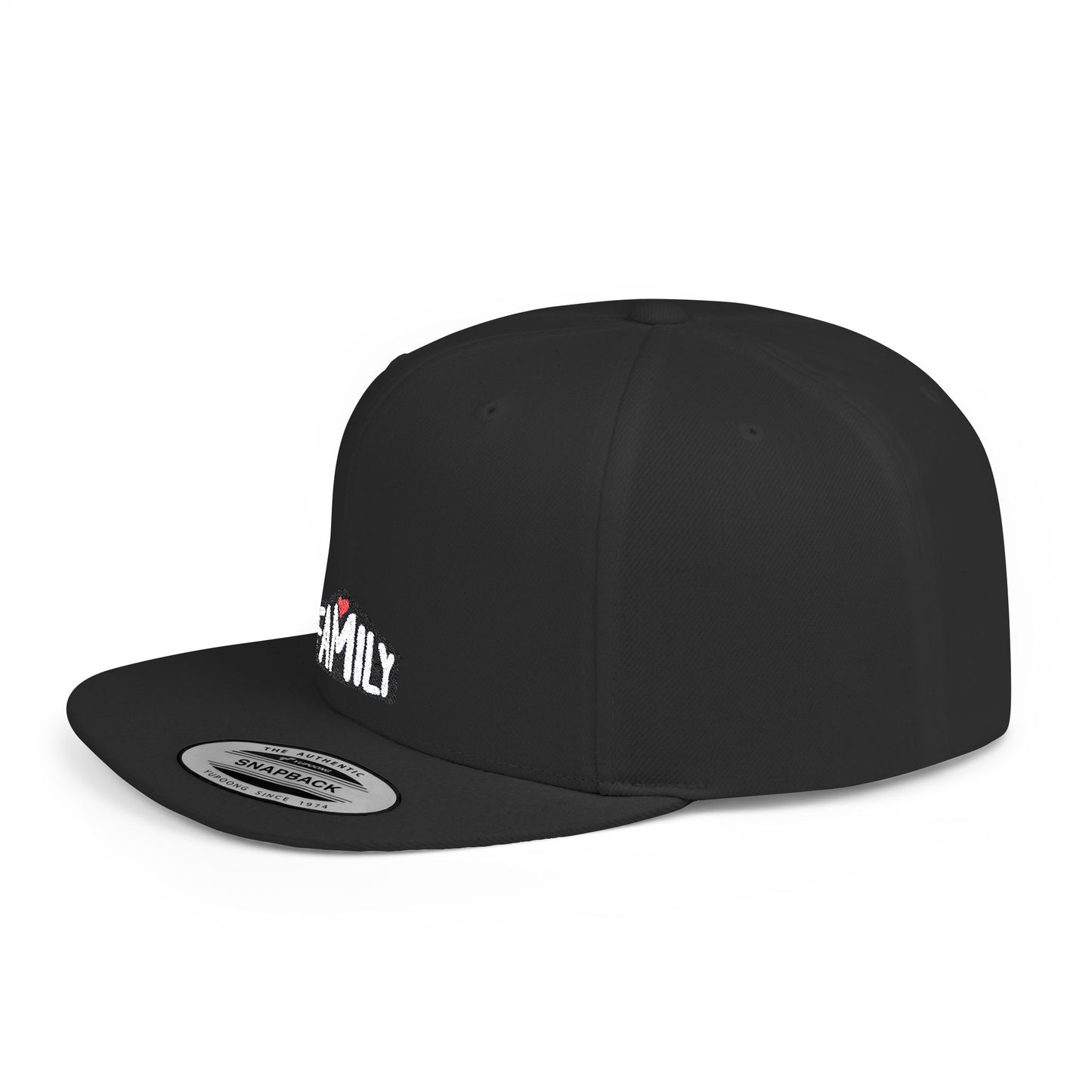 Copy of Copy of Icons Embroidered Foot Print Flat Bill Snapback – Lightweight, Custom Fit, Premium Quality