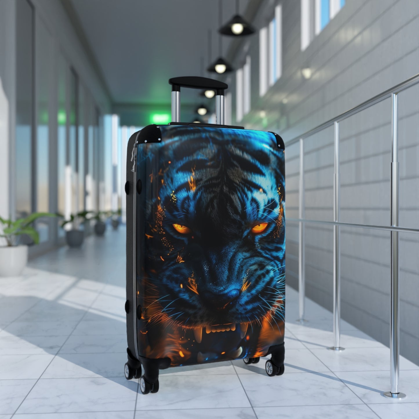 Animals Roaring Tiger Carry-On Suitcase - Stylish Luggage for Travelers