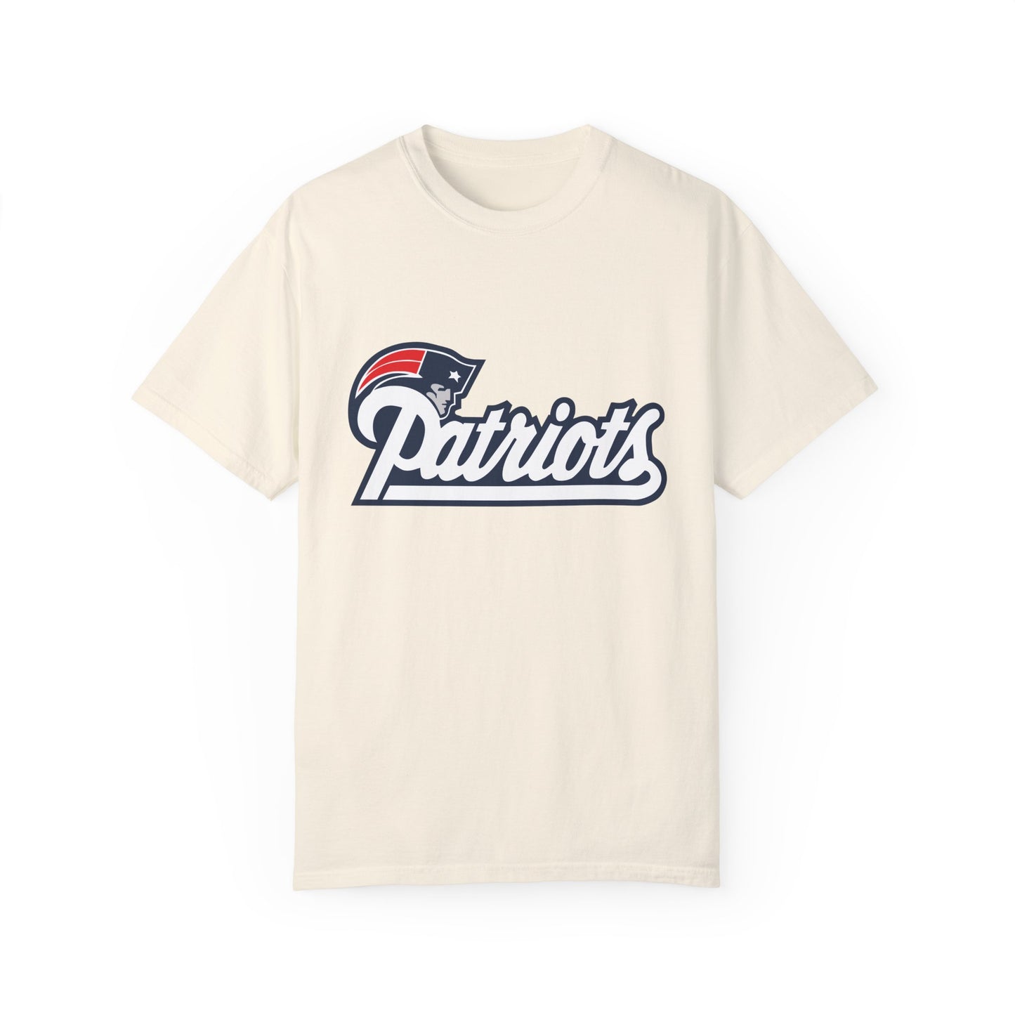 New England Patriots Fan Outfit Garment-Dyed T-Shirt – Premium Cotton Tee for Customization