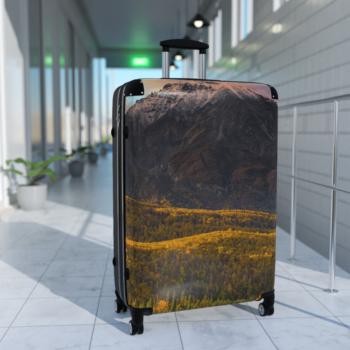 Nature Mountain Forest Art Carry-On Suitcase - Stylish Luggage for Travelers
