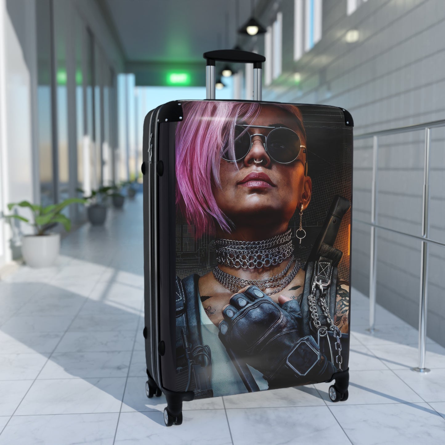 Video Games Black Ops 6 War Zone Carry-On Suitcase - Stylish Luggage for Travelers