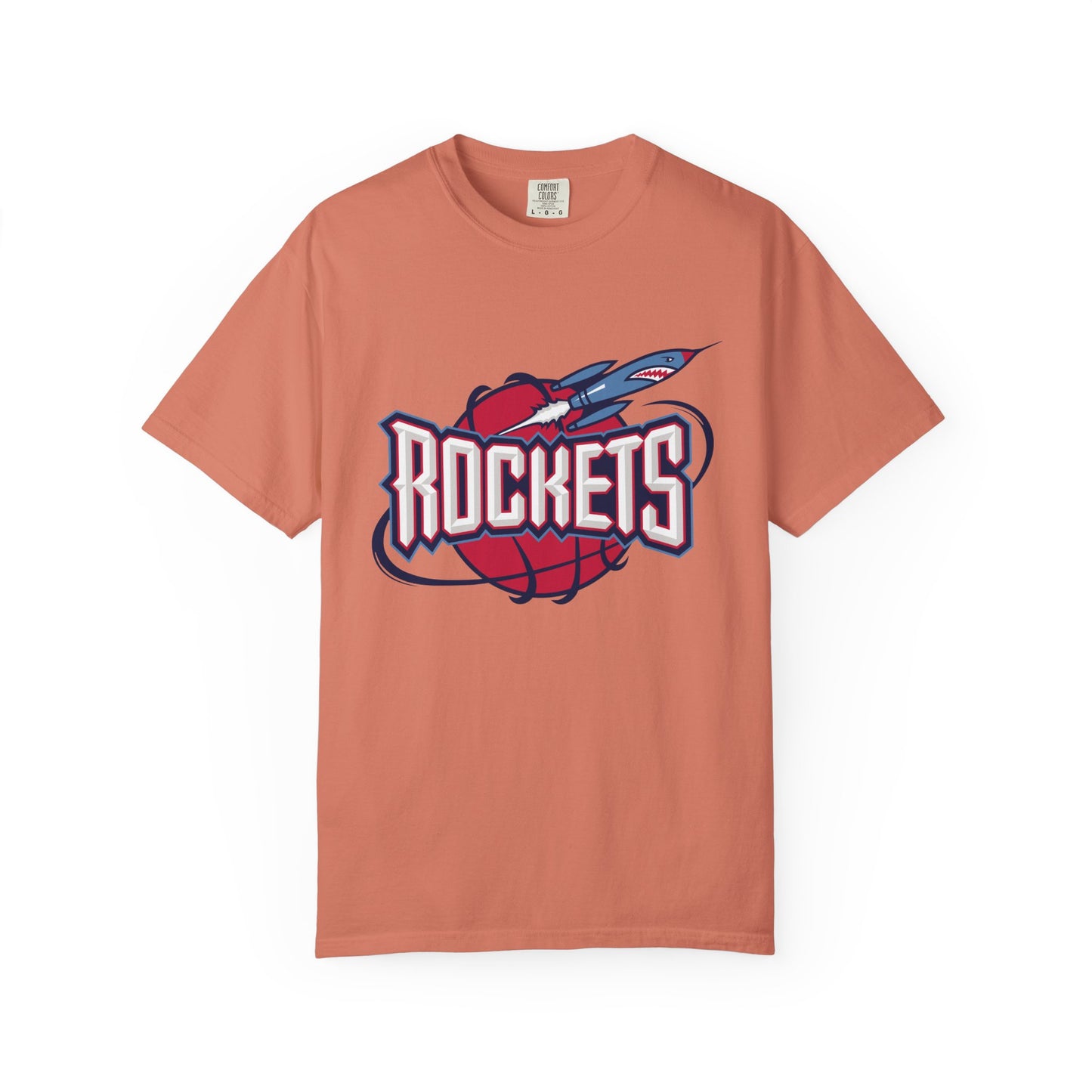 Houston Rockets Game Day Garment-Dyed T-Shirt – Premium Cotton Tee for Customization