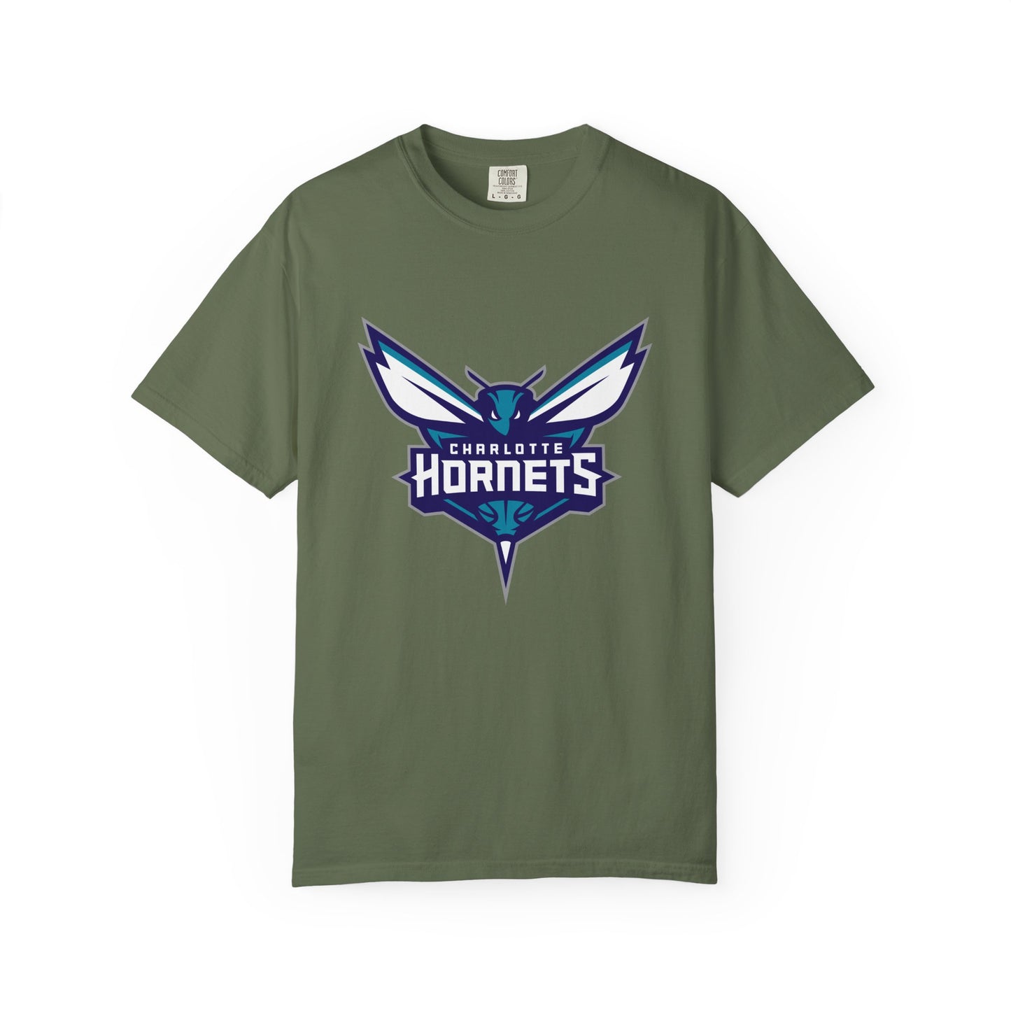 Charlotte Hornets Garment-Dyed T-Shirt – Premium Cotton Tee for Customization