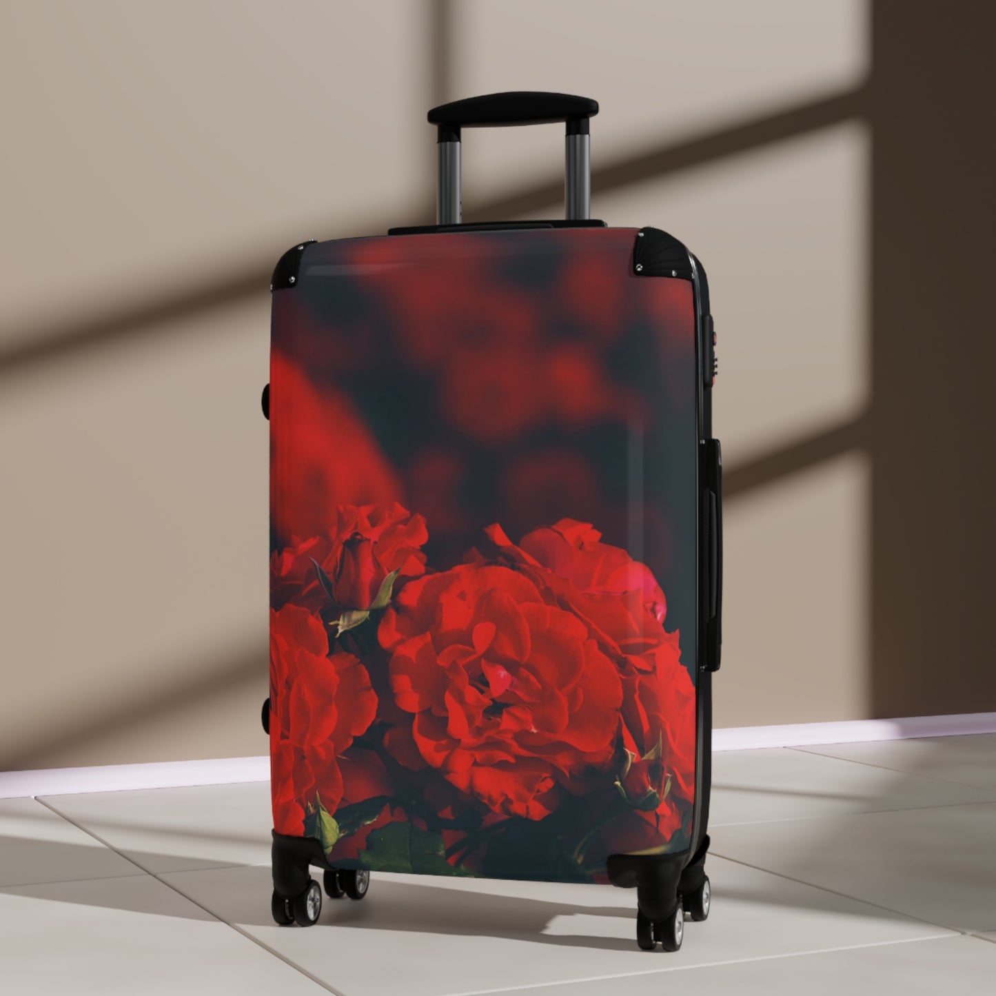 Nature Flowers Floral Blur Art Carry-On Suitcase - Stylish Luggage for Travelers