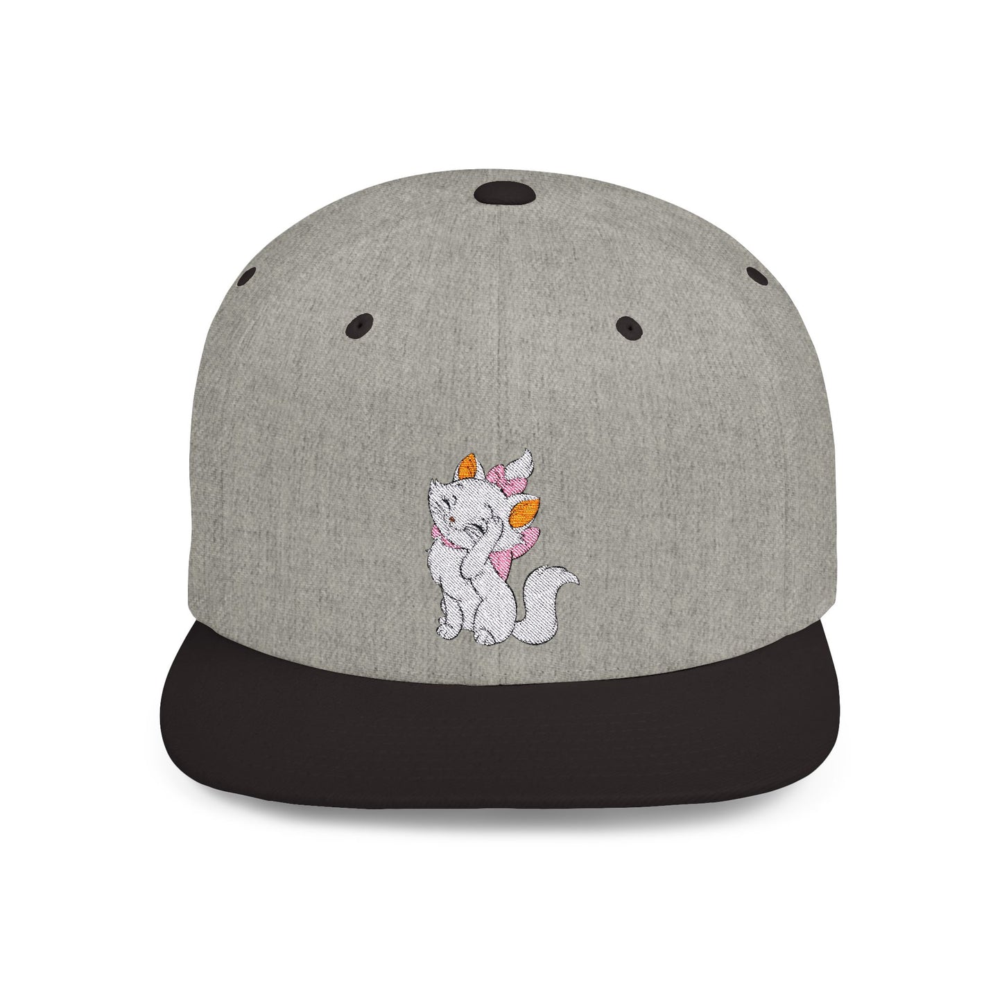 Marie The Cat Flat Bill Snapback – Lightweight, Custom Fit, Premium Quality