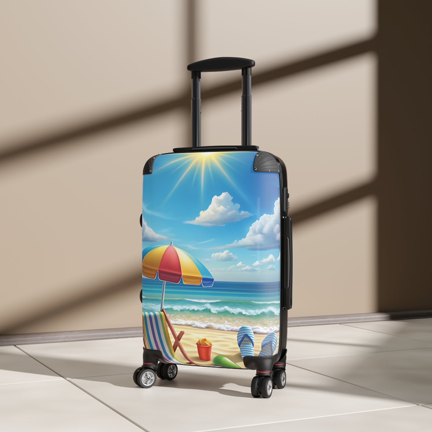 Nature Summer Art Carry-On Suitcase - Stylish Luggage for Travelers