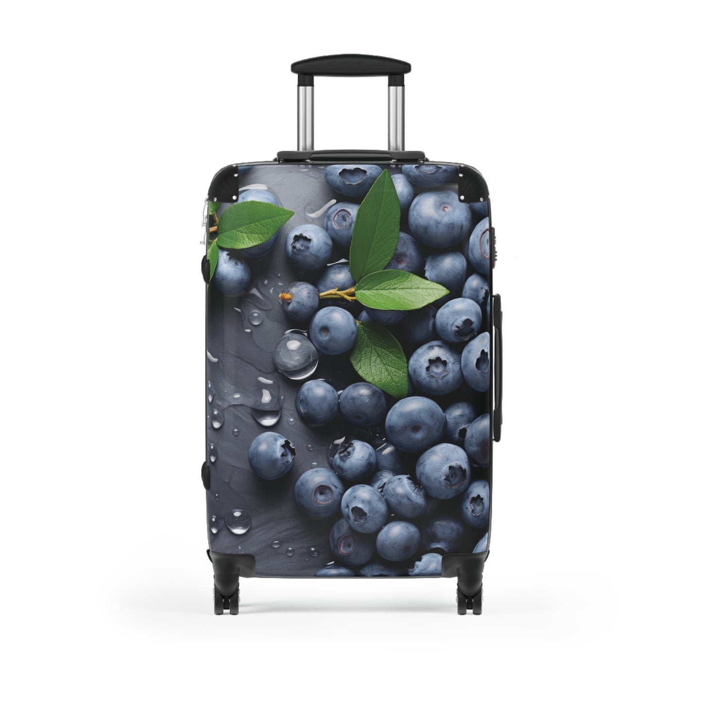 Nature Summer Blue Berries Carry-On Suitcase - Stylish Luggage for Travelers