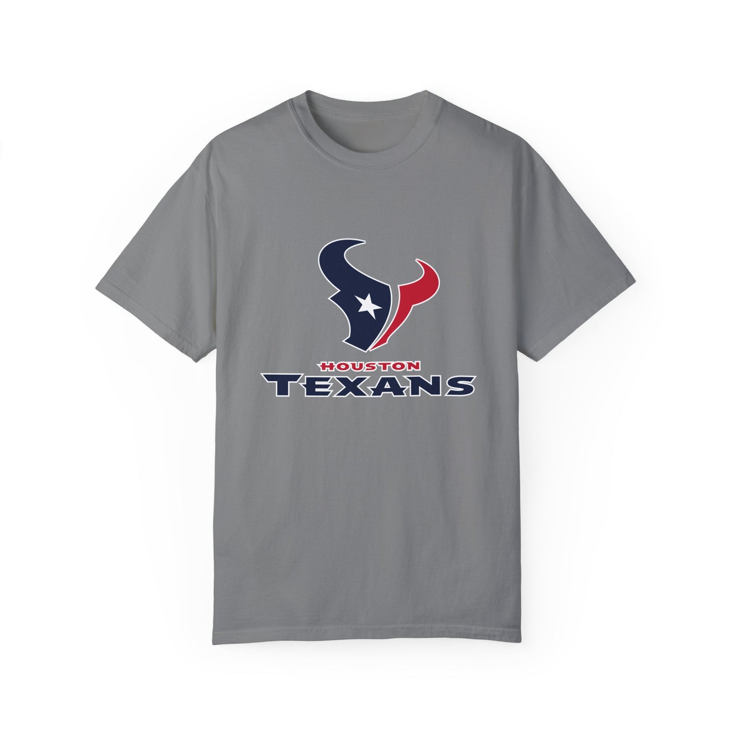 Houston Texans Fan Gifts Garment-Dyed T-Shirt – Premium Cotton Tee for Customization