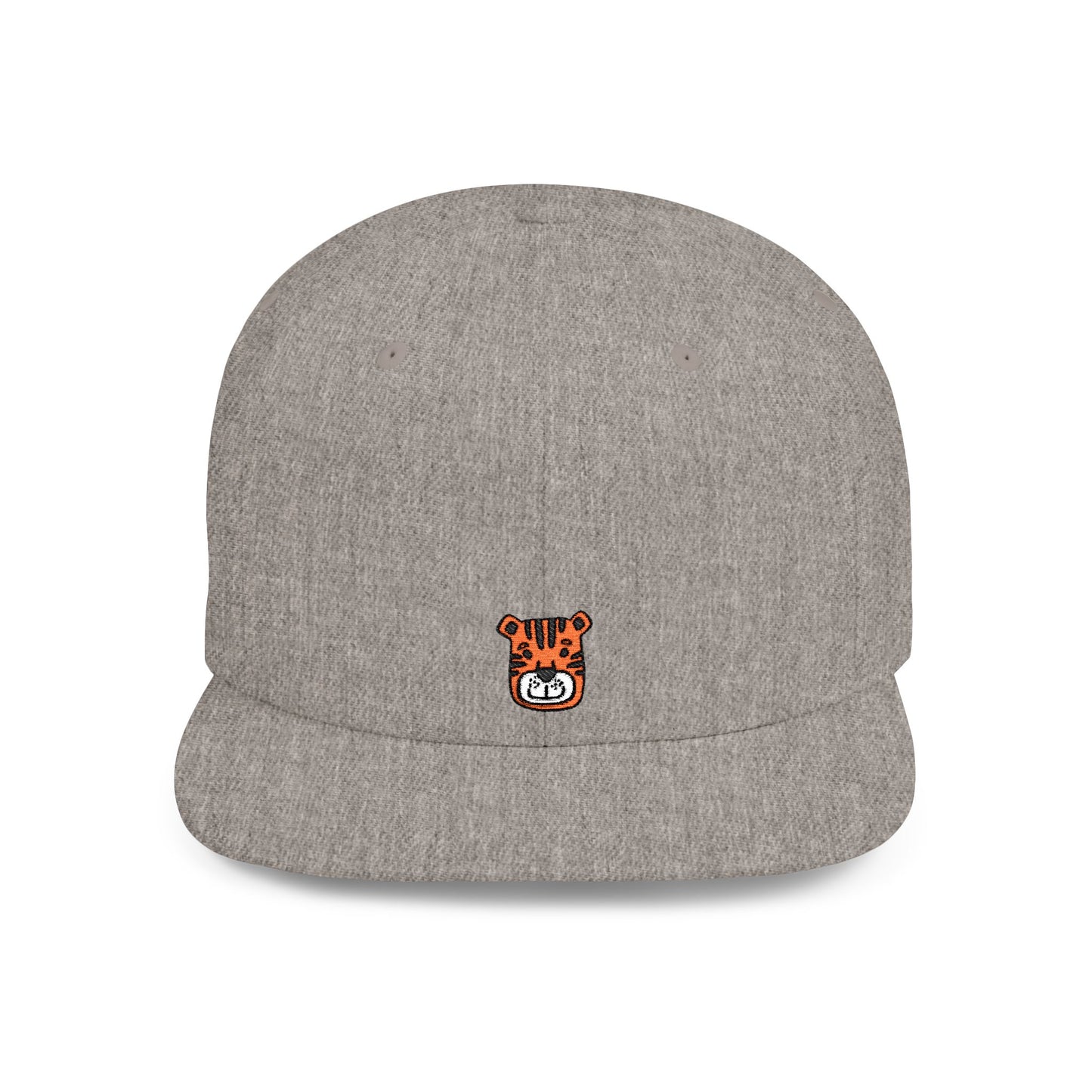 Icons Embroidered Tiger 3 Flat Bill Snapback – Lightweight, Custom Fit, Premium Quality