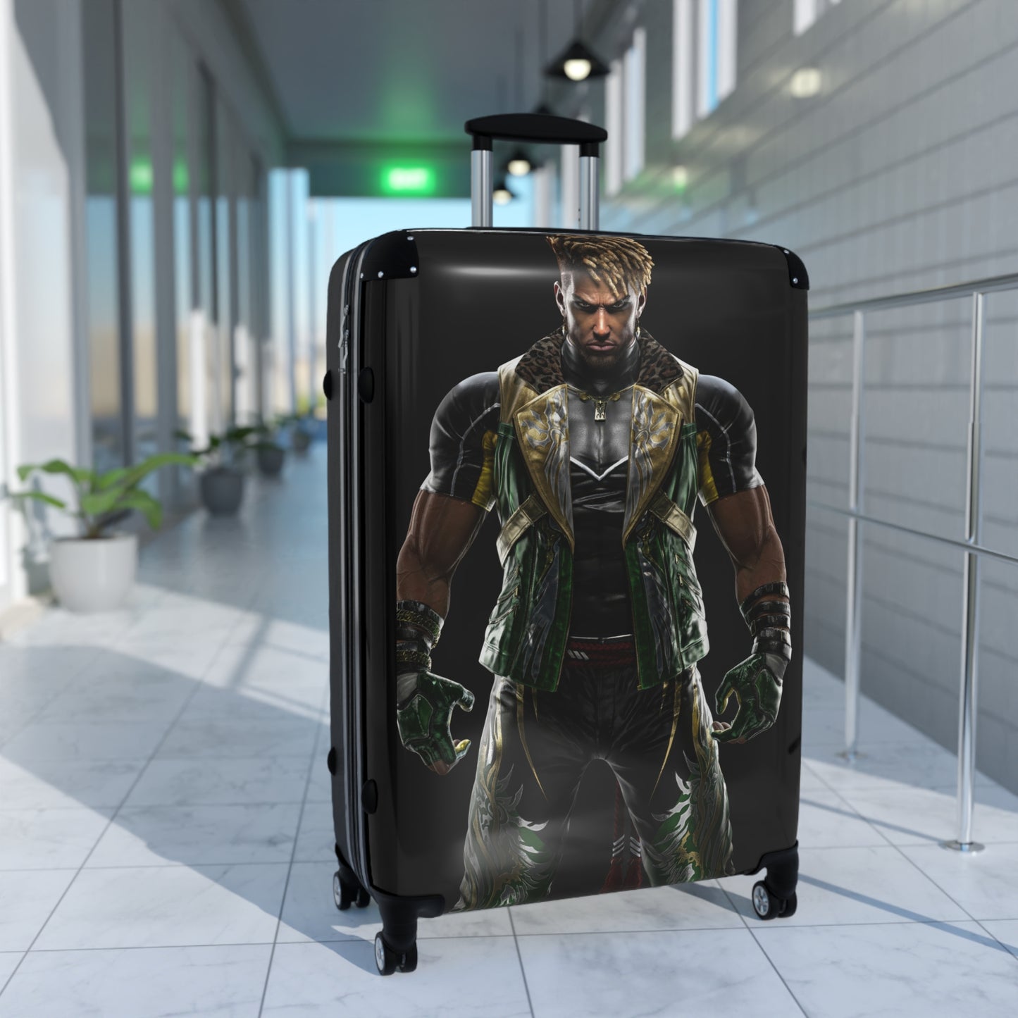Video Games Tekken 8 Eddy Gordo Carry-On Suitcase - Stylish Luggage for Travelers