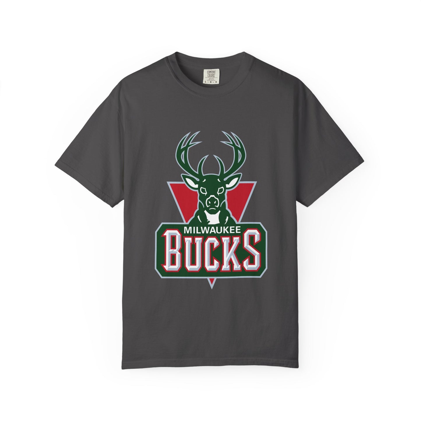Milwaukee Bucks Strong Garment-Dyed T-Shirt – Premium Cotton Tee for Customization
