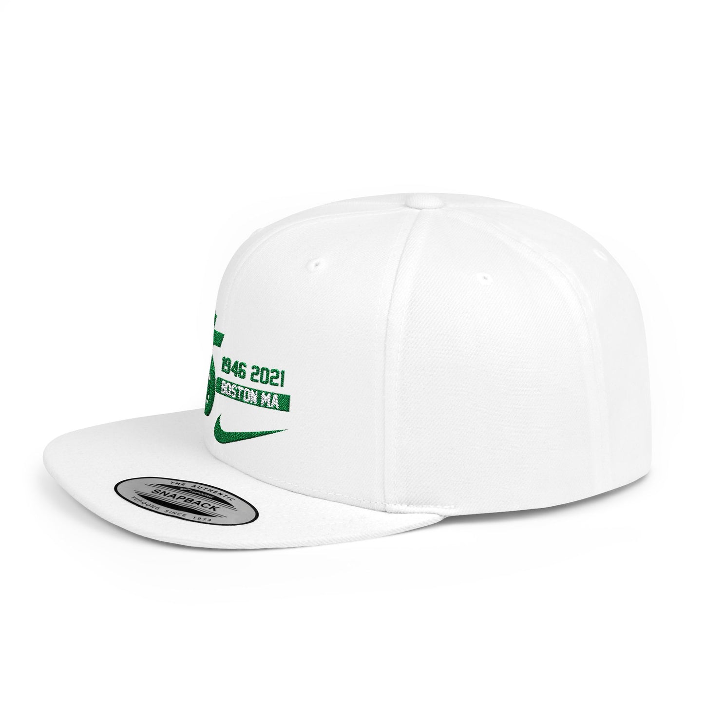 Boston Celtics 75 Years Anniversary Flat Bill Snapback – Lightweight, Custom Fit, Premium Quality