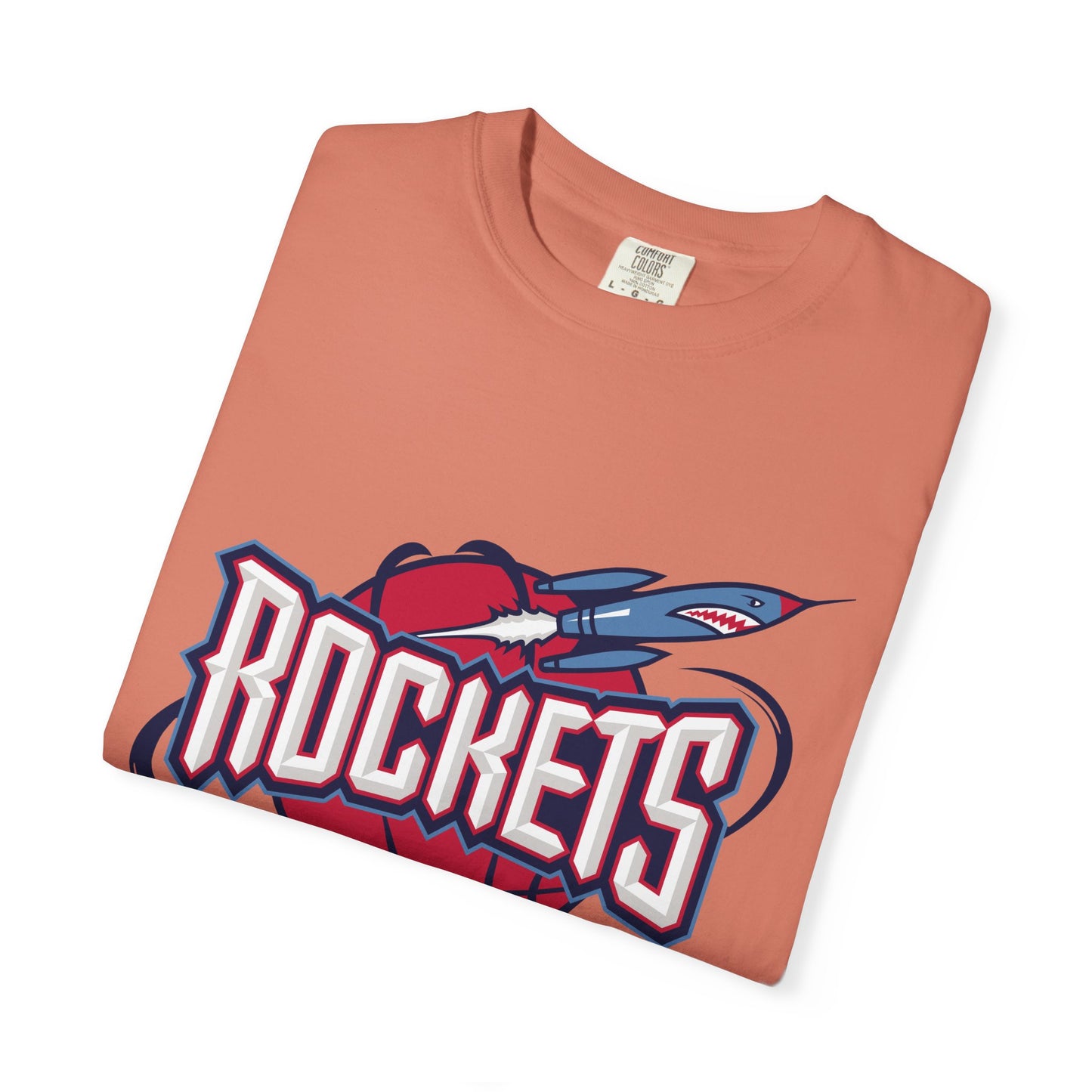 Houston Rockets Game Day Garment-Dyed T-Shirt – Premium Cotton Tee for Customization