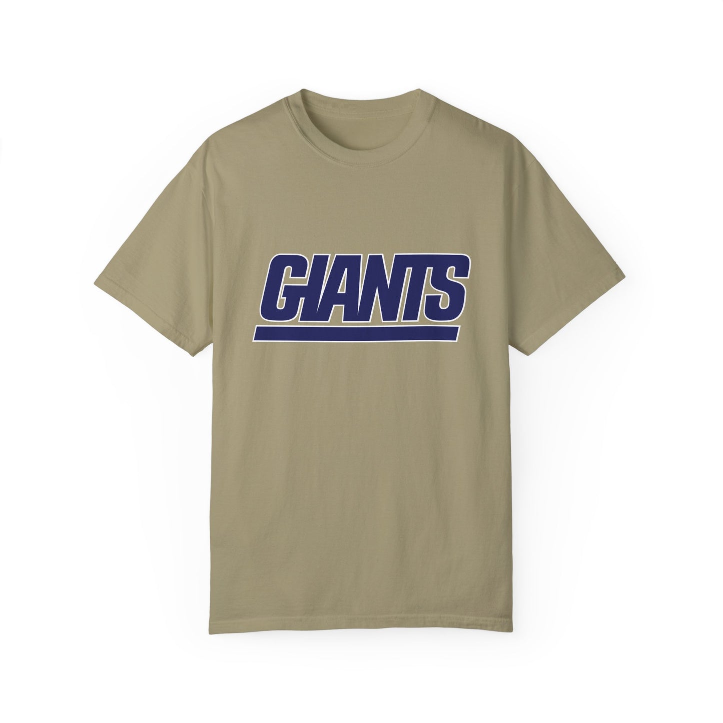 New York Giants Gear Garment-Dyed T-Shirt – Premium Cotton Tee for Customization