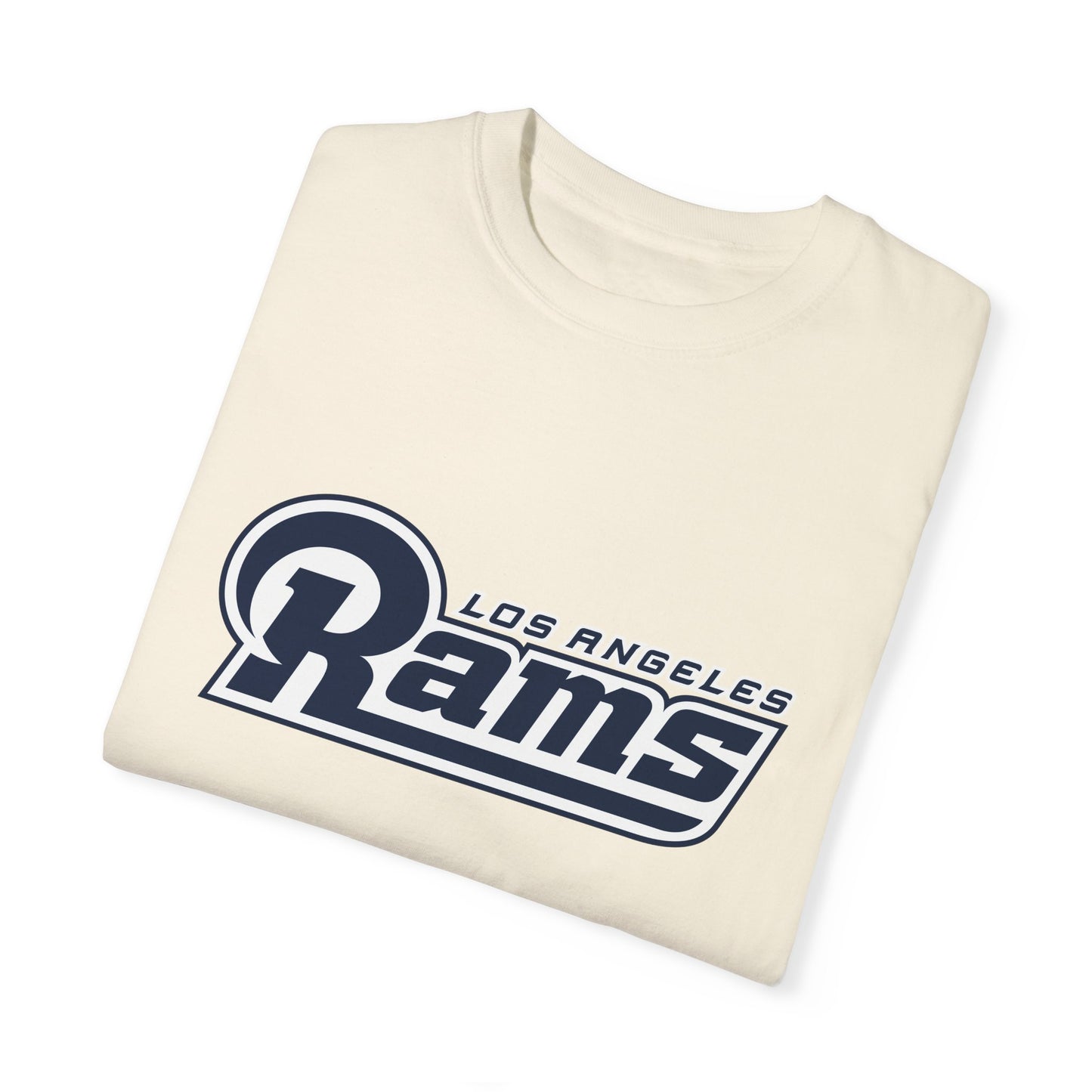 Los Angeles Rams Gear Garment-Dyed T-Shirt – Premium Cotton Tee for Customization