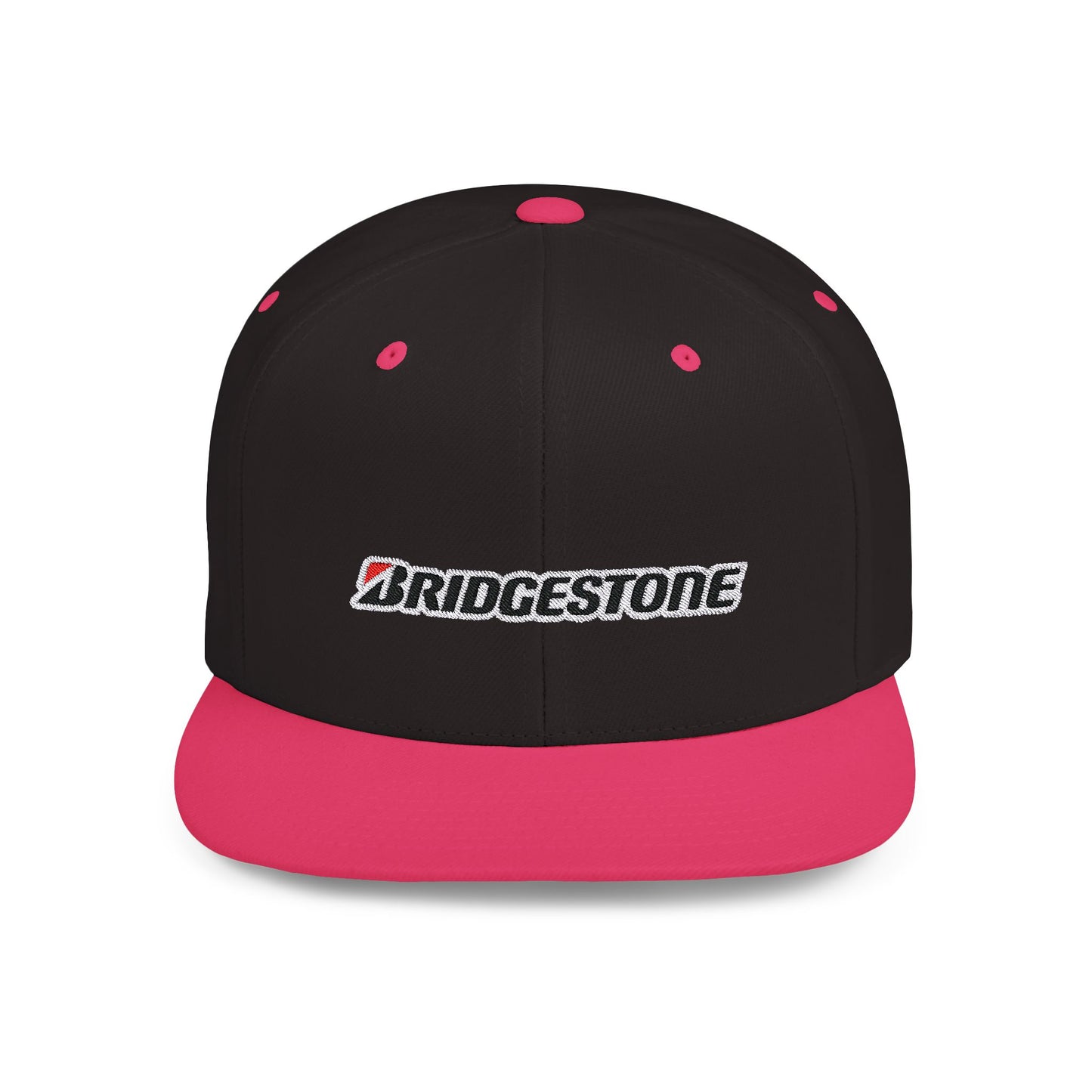 Bridgestone Flat Bill Snapback – Lightweight, Custom Fit, Premium Quality