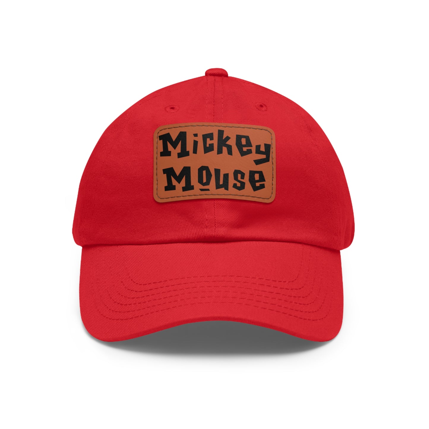 Dad Leather Patch Hat Mickey Mouse Disney Collector – Timeless Style, Perfect Fit