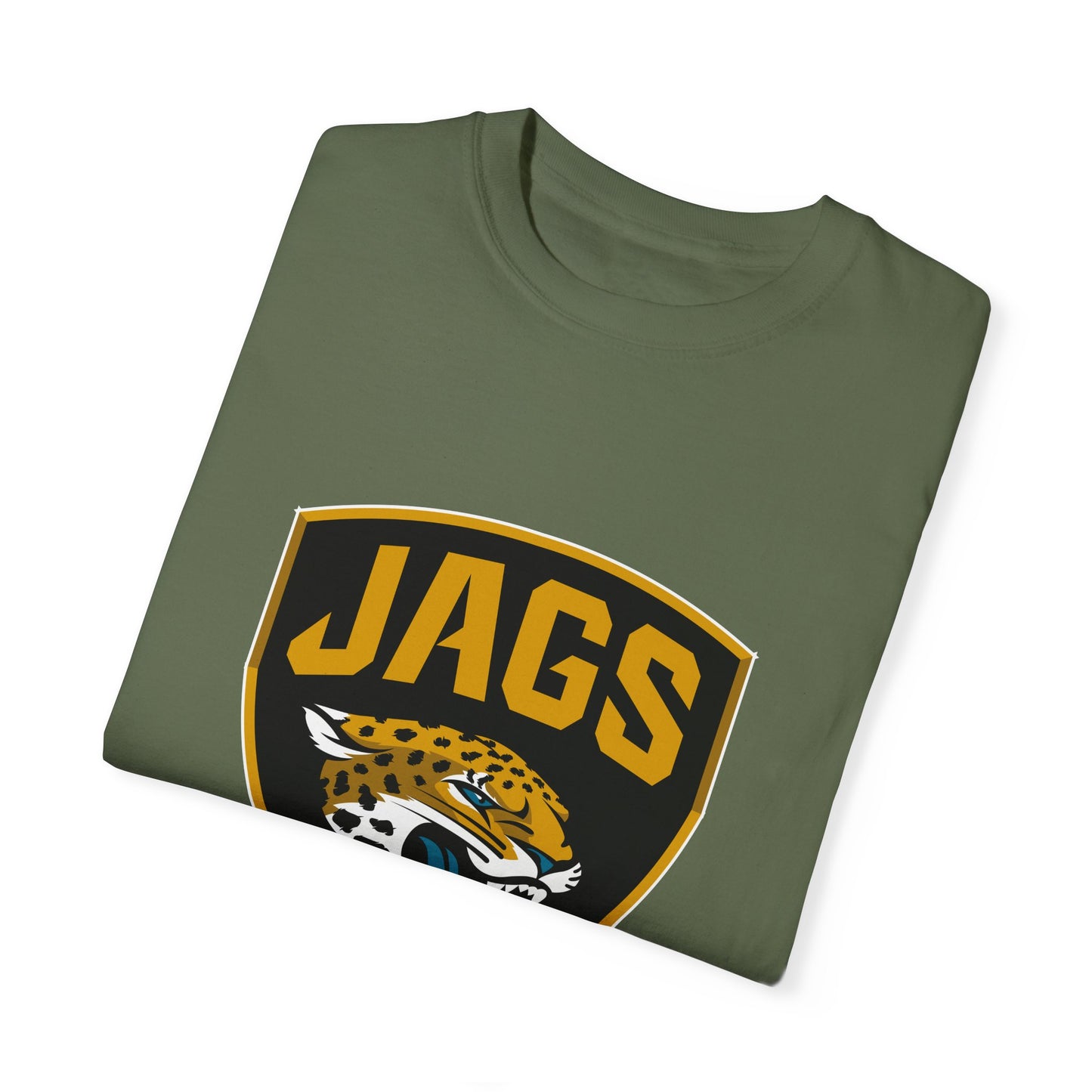 Jacksonville Jaguars Collectibles Garment-Dyed T-Shirt – Premium Cotton Tee for Customization